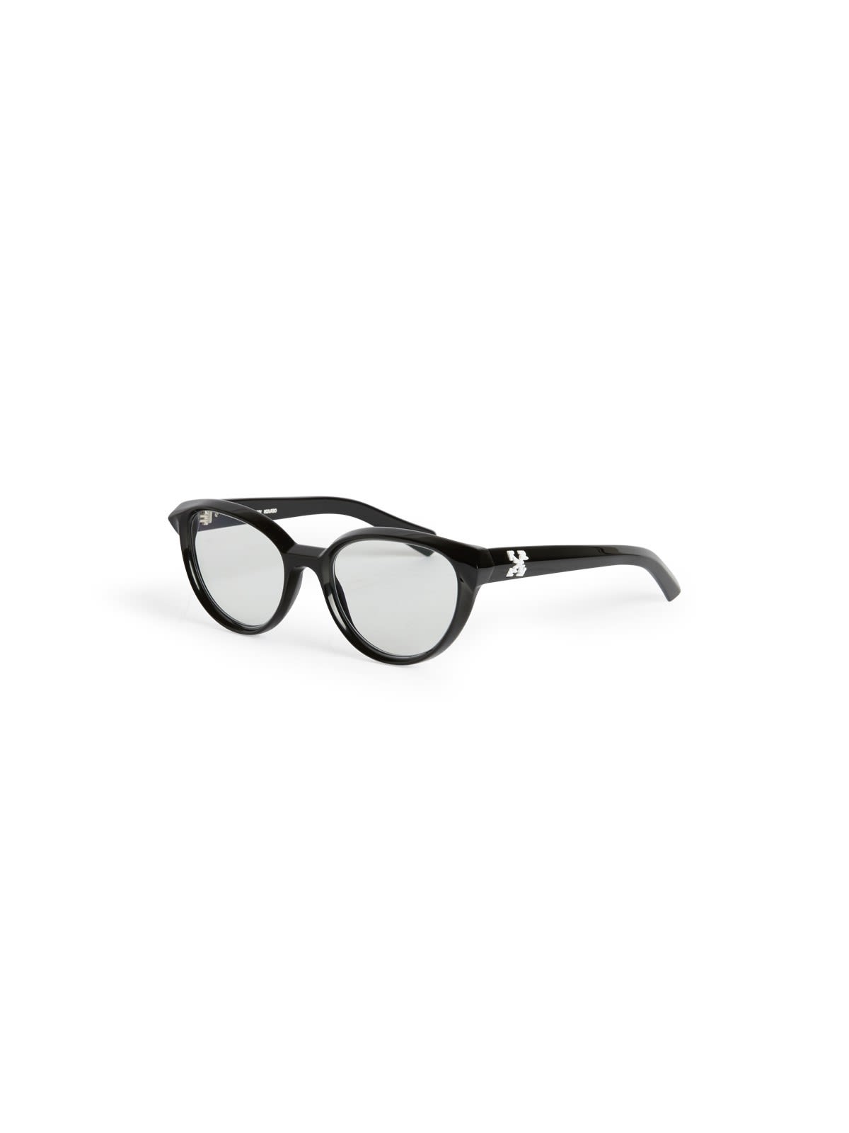 Shop Off-white Af Optical Style 31 Black Blue Eyewear