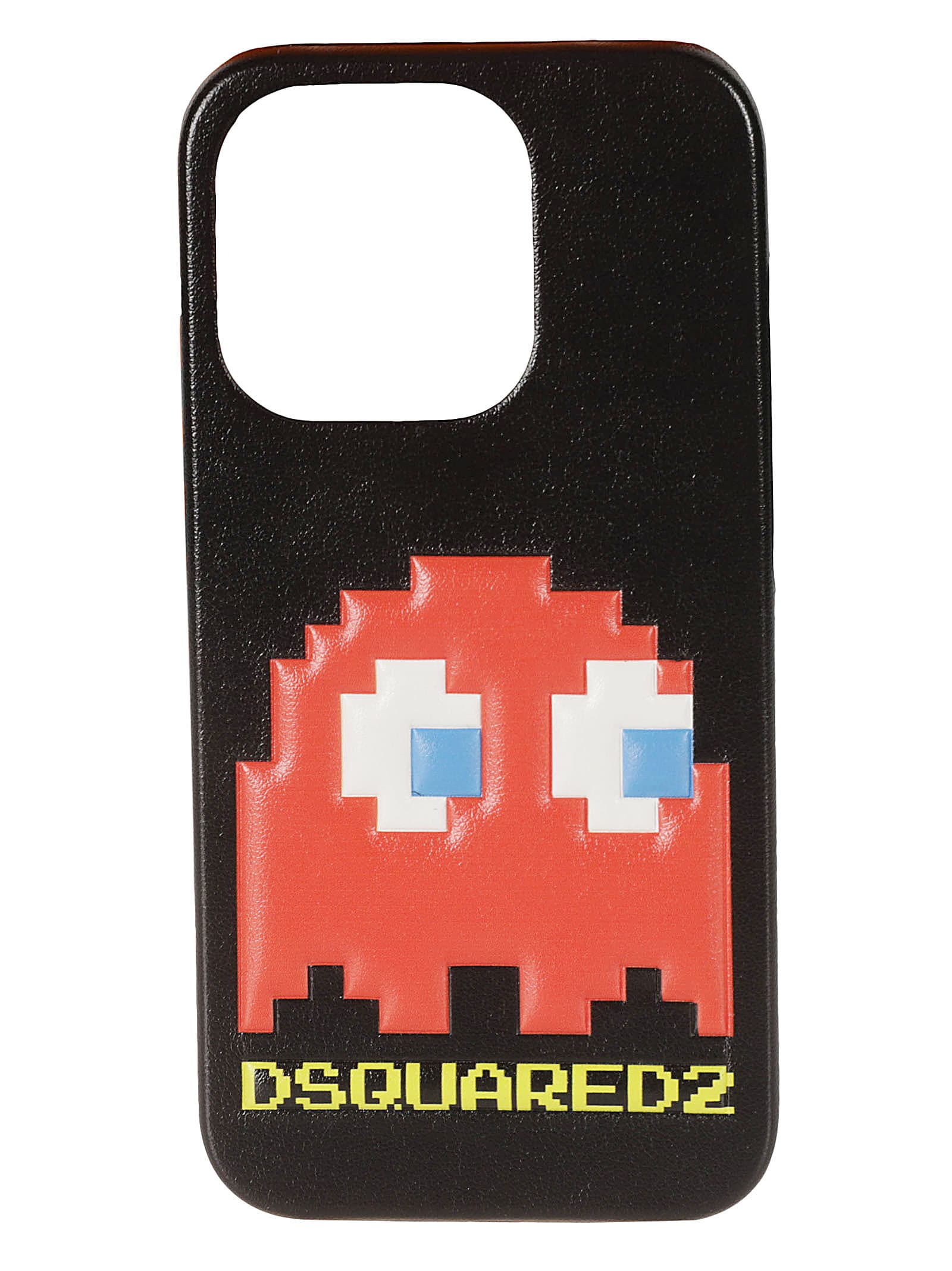 Shop Dsquared2 Pac-man Iphone Cover In Nero