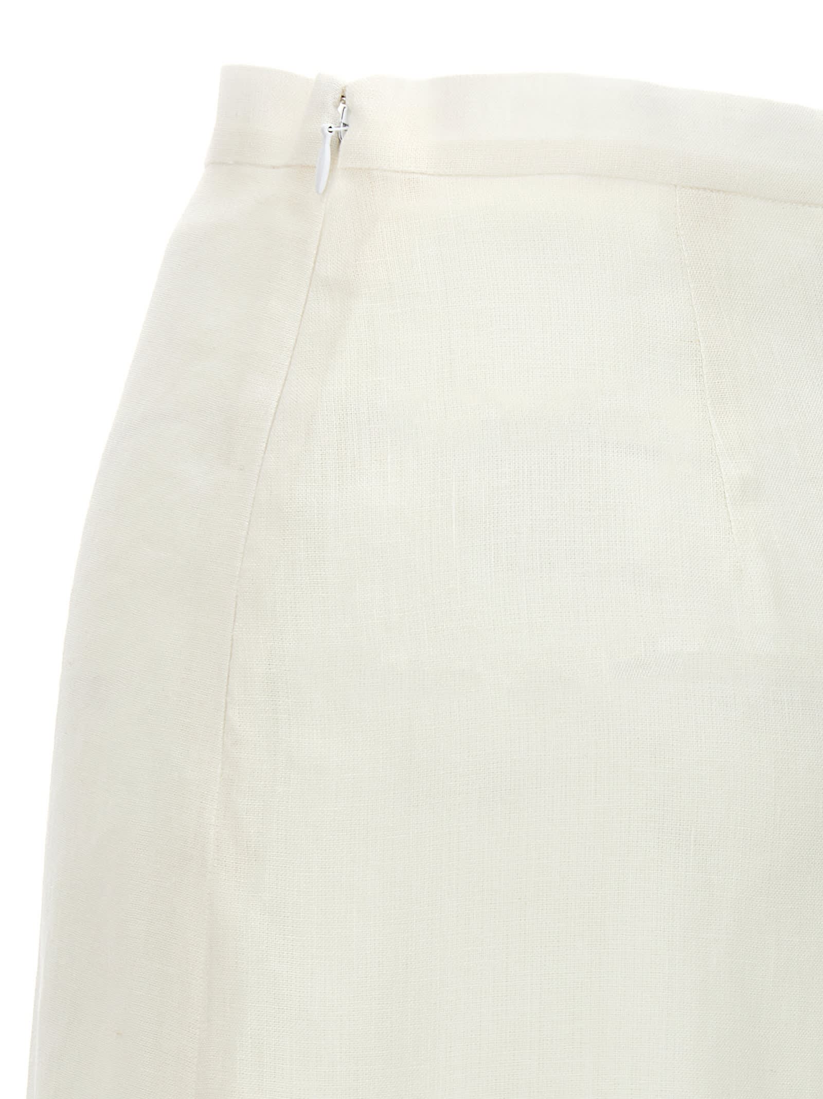 Shop Marni No Vacancy Inn Capsule High Summer Skirt In White