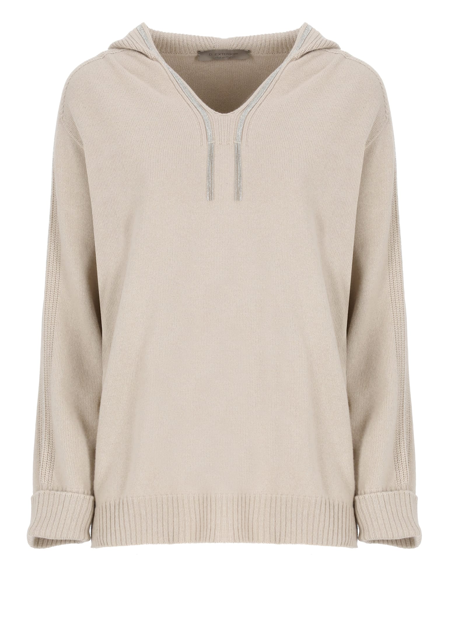 D. Exterior Cashmere Hoodie