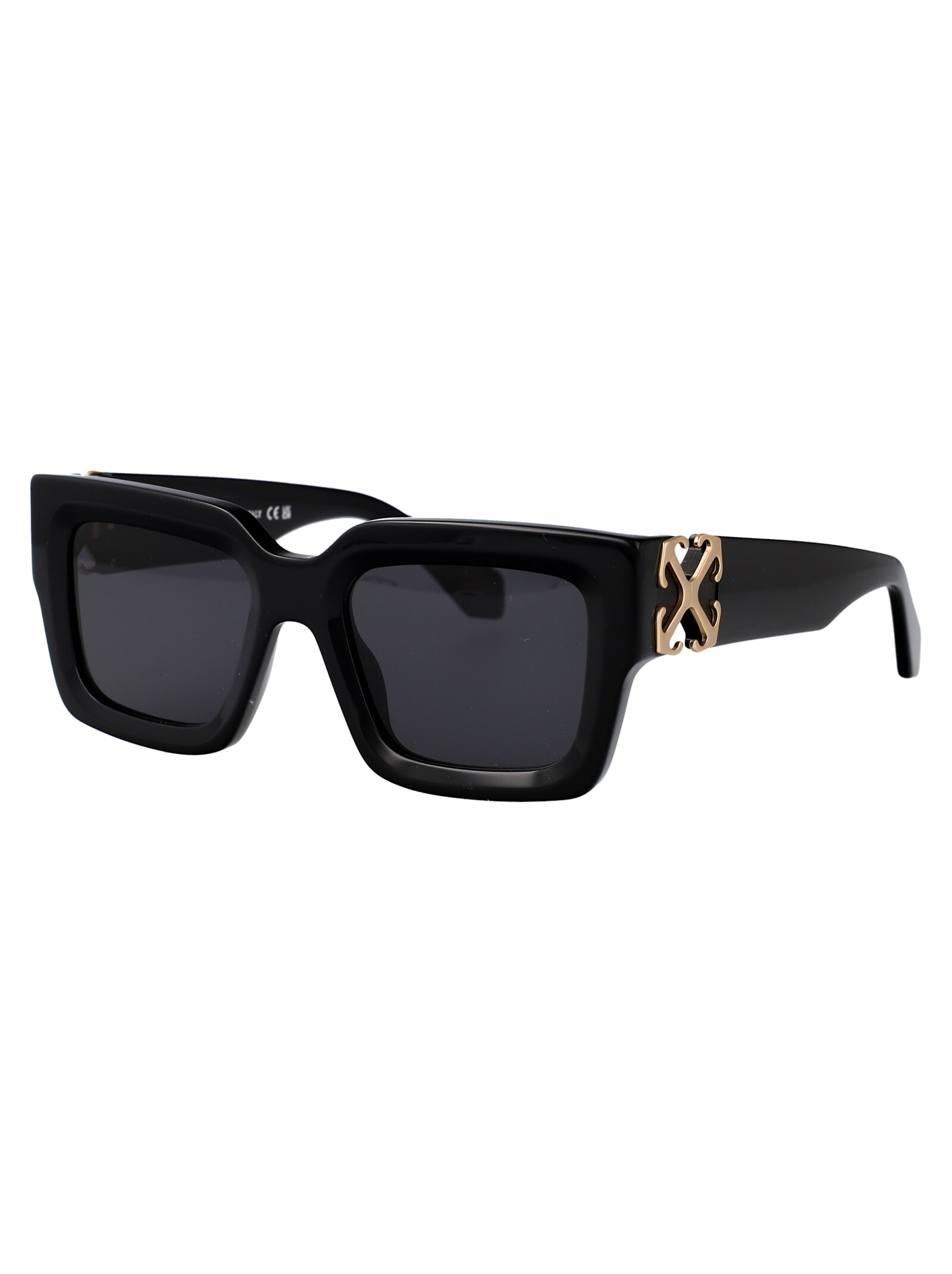Off-white Catalina Sunglasses In Black Dark Grey