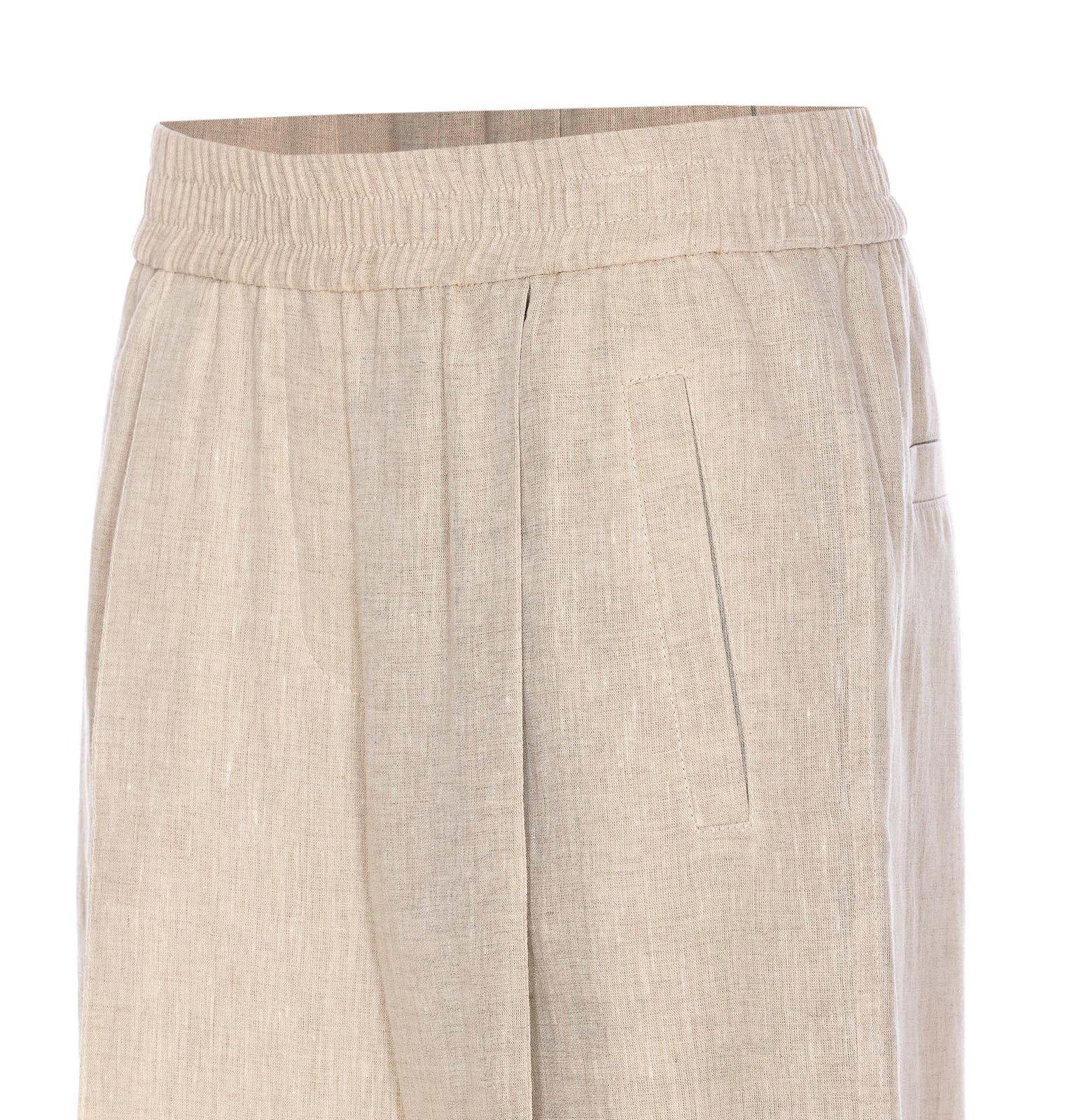 Shop Brunello Cucinelli Loose Track Trousers