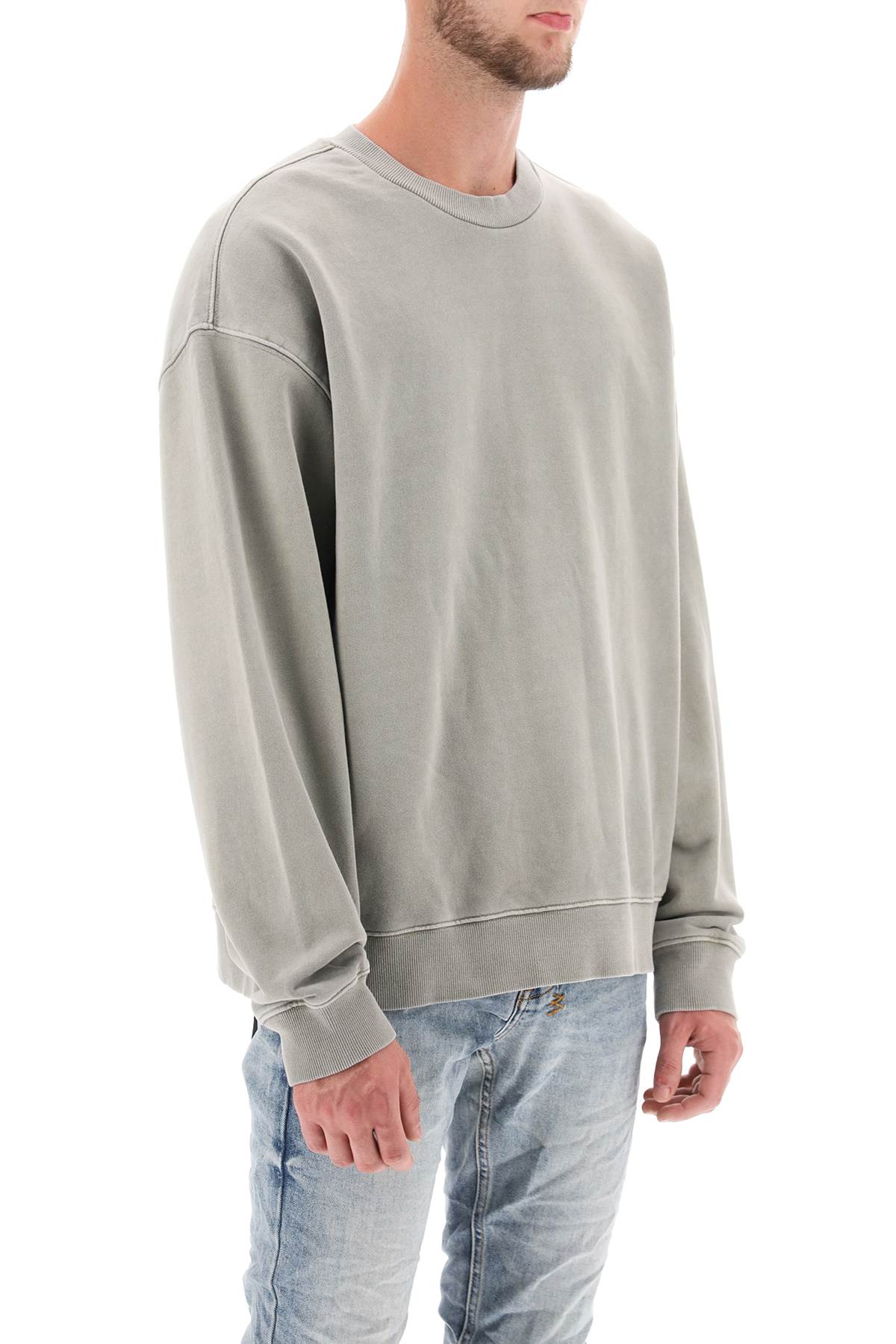 Shop Ksubi 4x4 Biggie Sweatshirt In Green (grey)