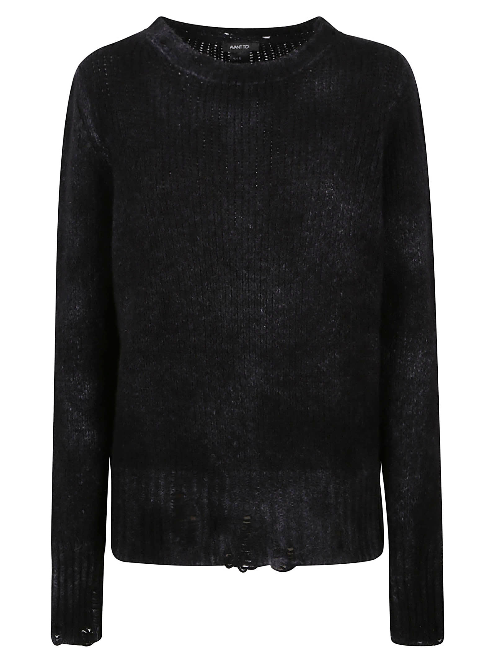 Shop Avant Toi Sweaters Black