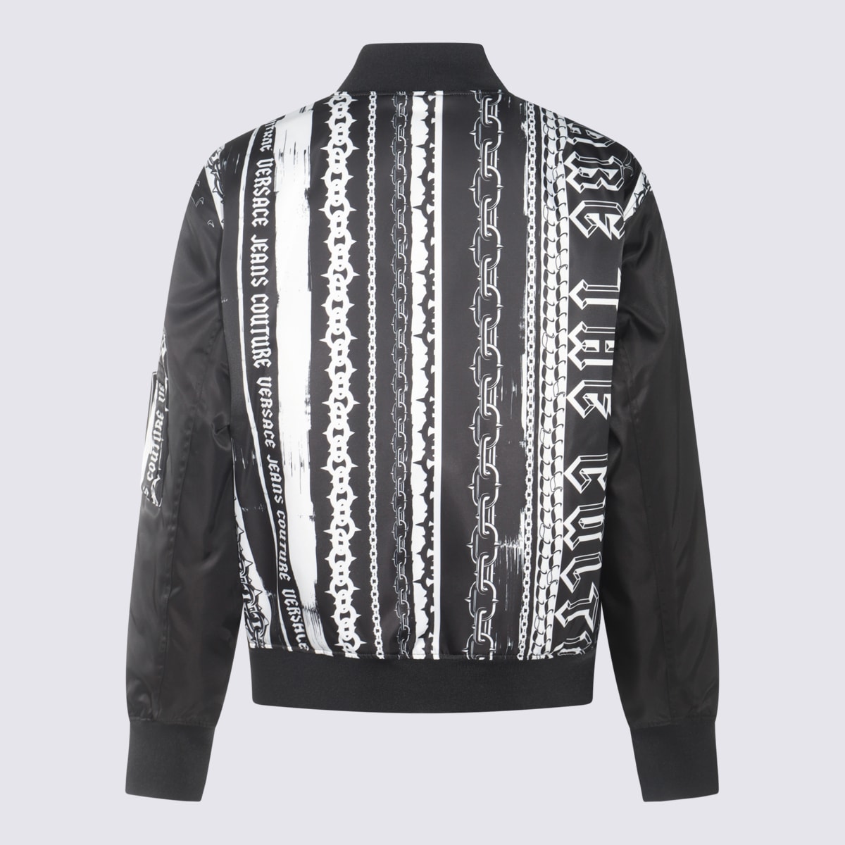 VERSACE JEANS COUTURE BLACK CASUAL JACKET 