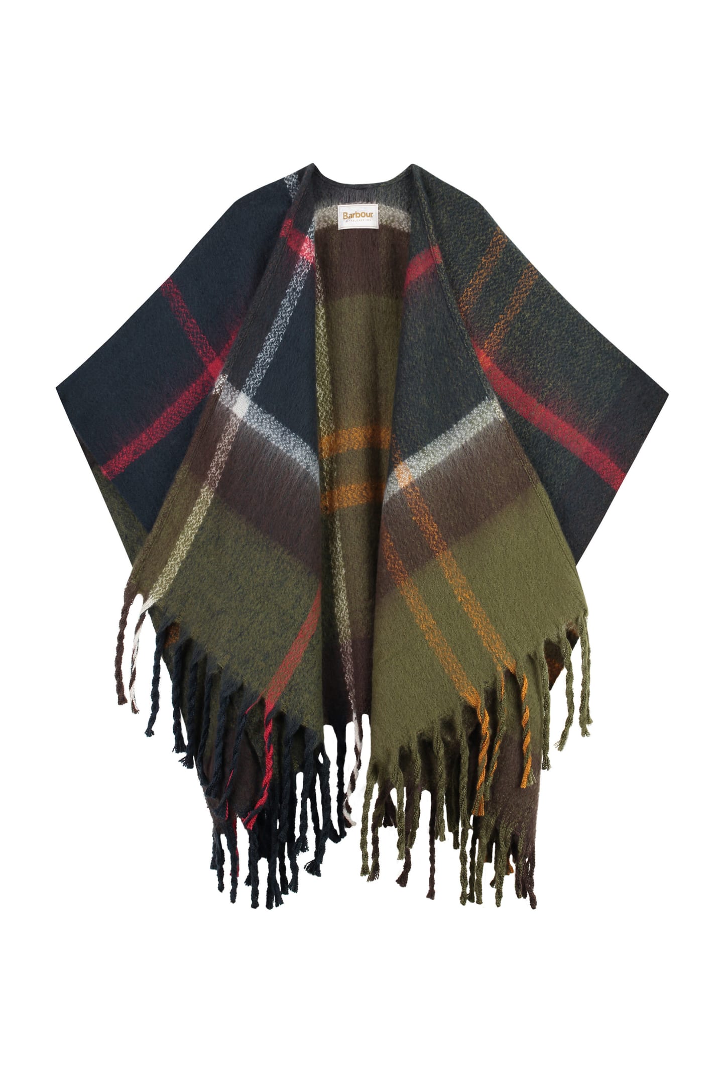 Barbour Isla Cape In Multi