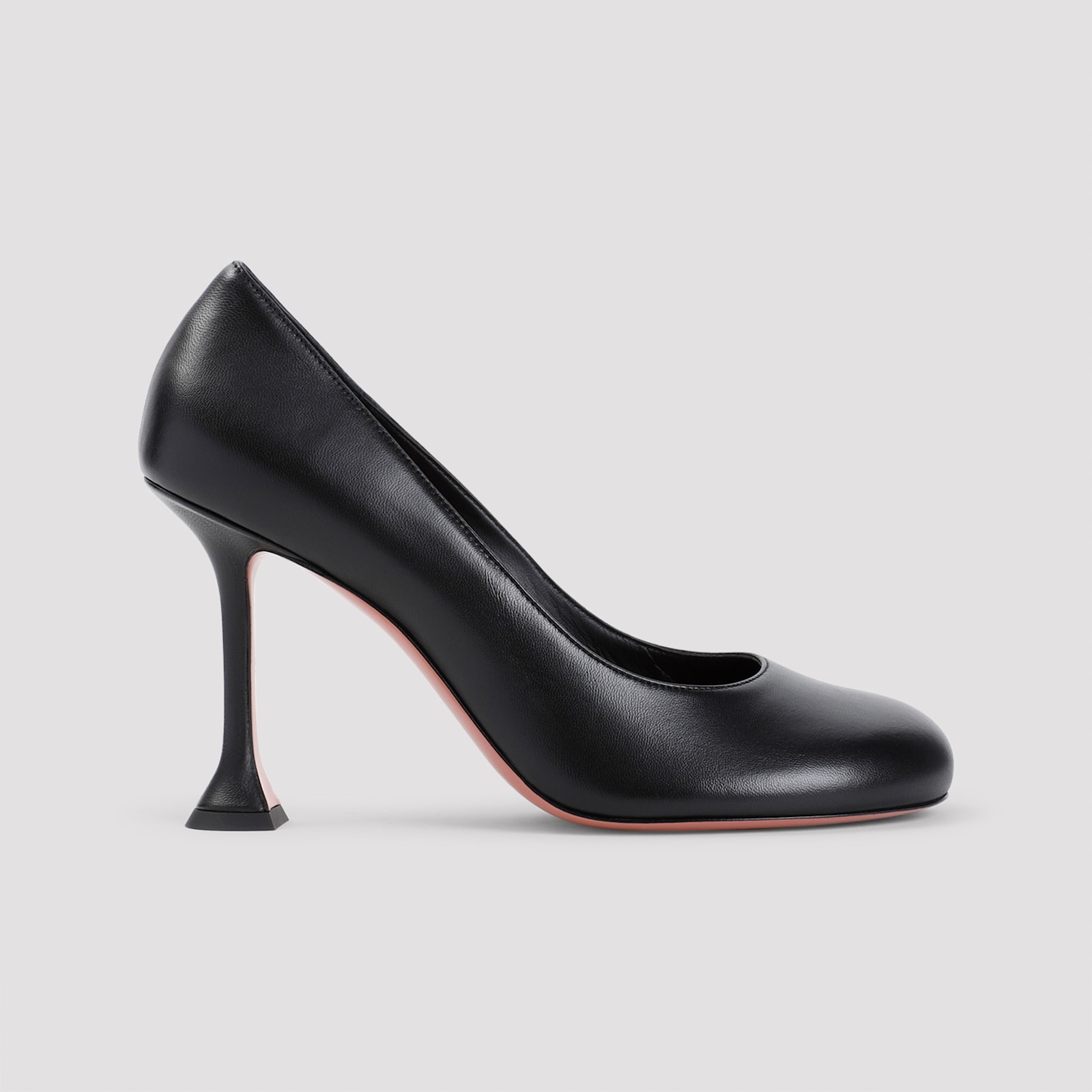 Amina Muaddi Women Iris Pump 95 Nappa Black 95 Mm Mini In Black
