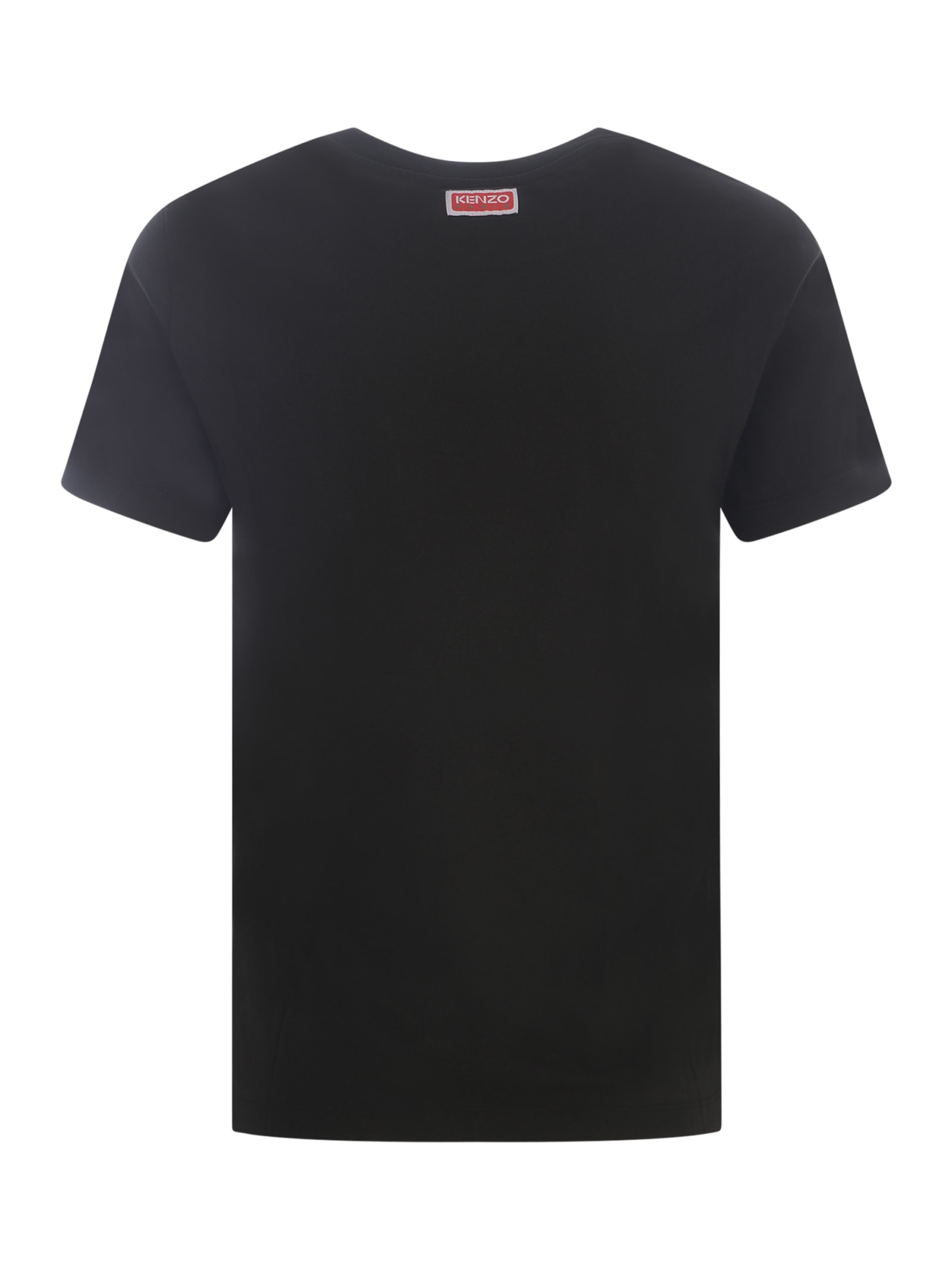 Shop Kenzo T-shirt  Tiger In Cotton In Nero