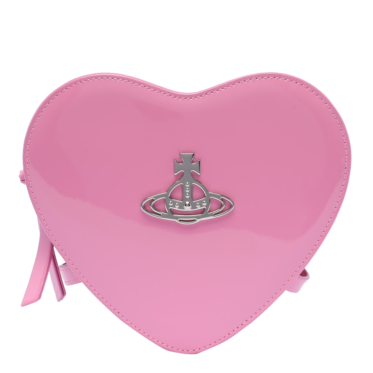 Vivienne Westwood Louise Heart Crossbody Bag In Pink
