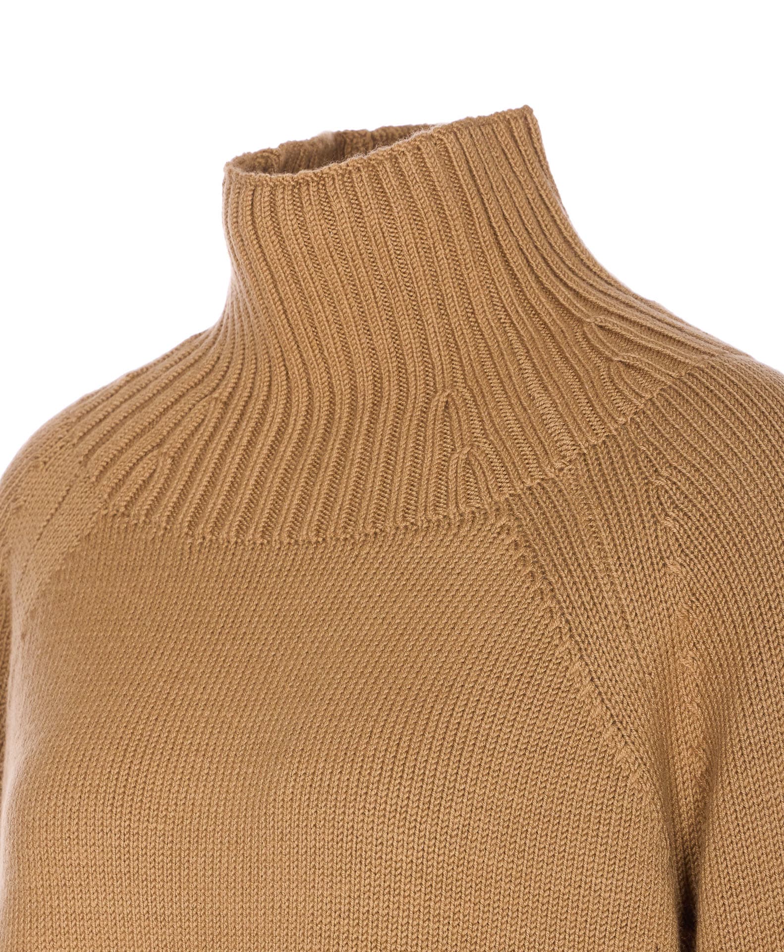 Michael Michael Kors Solid Sweater In Gold