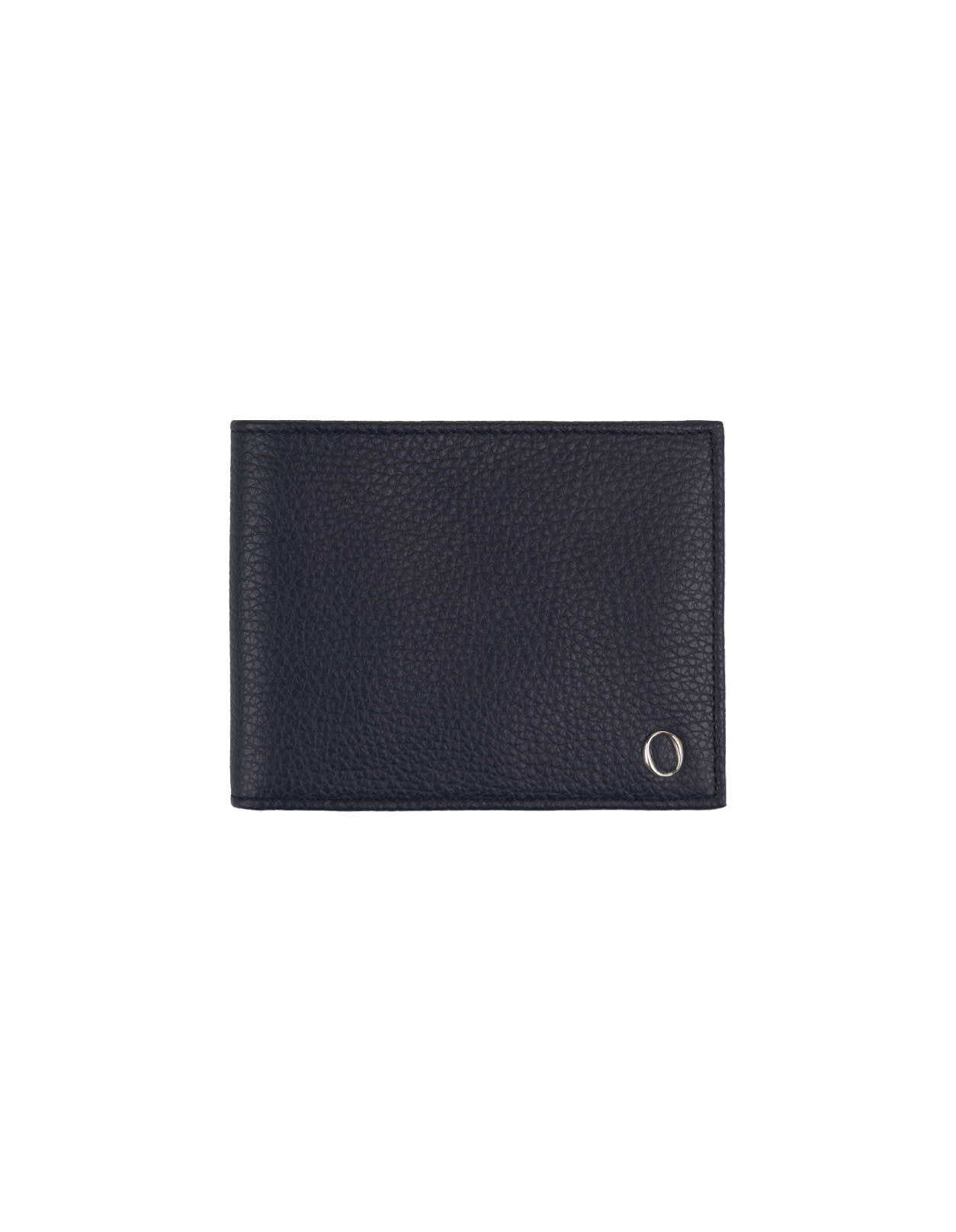 Navy Blue Micron Leather Wallet