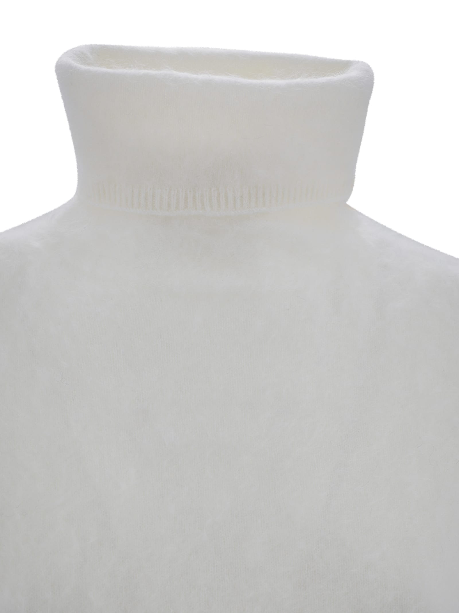 Shop Kangra Turtleneck With High Neck In White