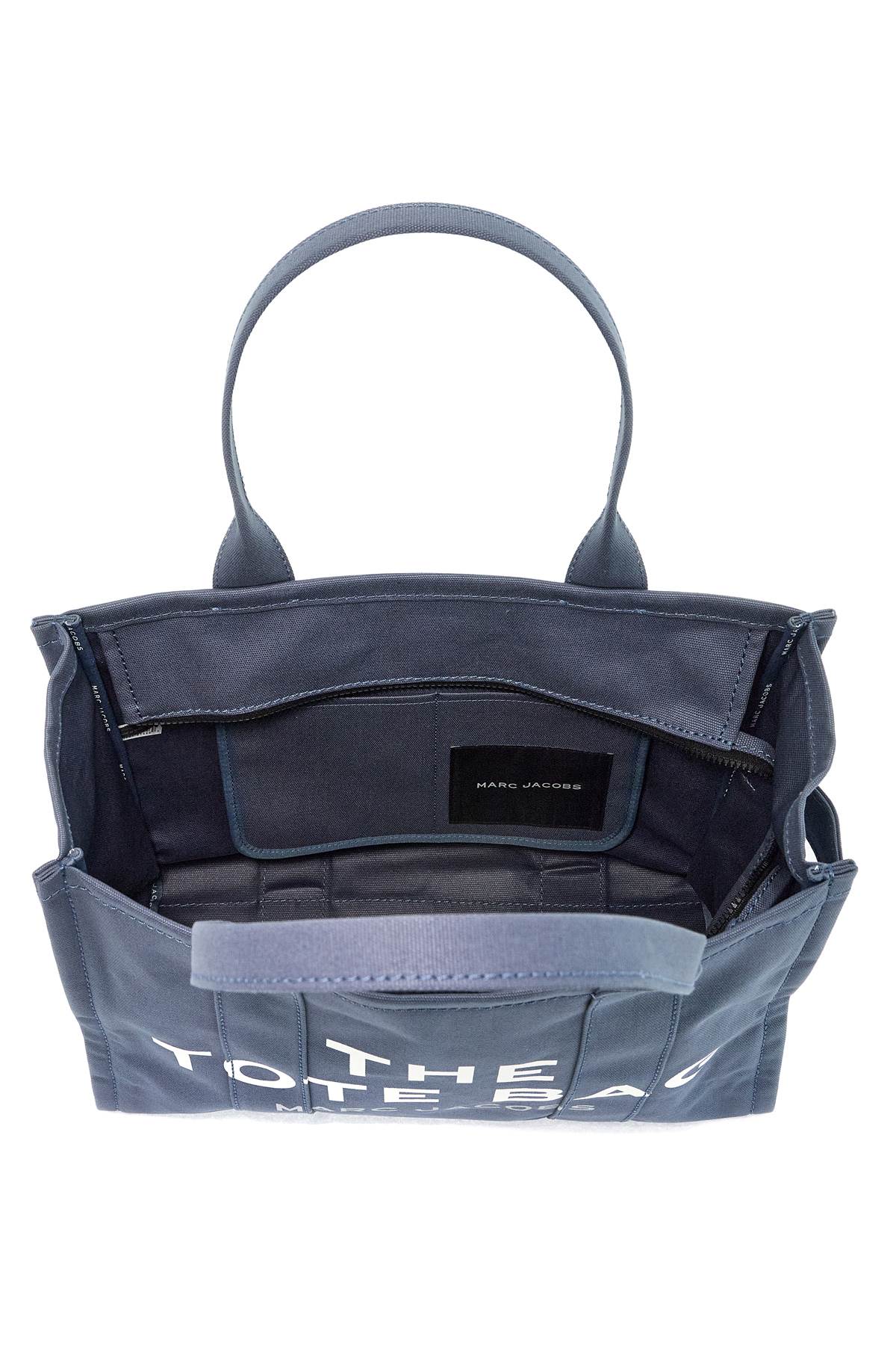 Shop Marc Jacobs The Large Canvas Tote Bag - B In Blue Shadow (blue)