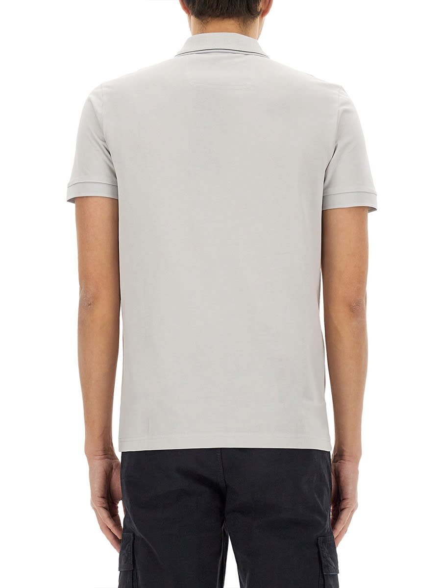 Hugo Boss Polo Paule 4 In Grey