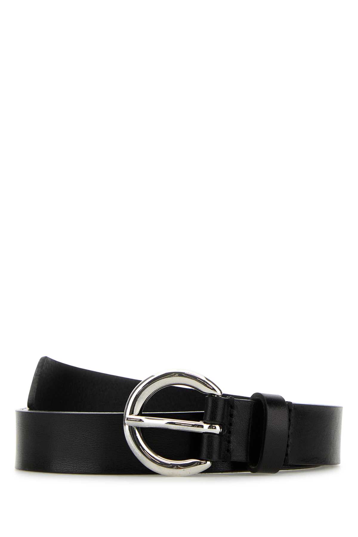 Black Leather Belt