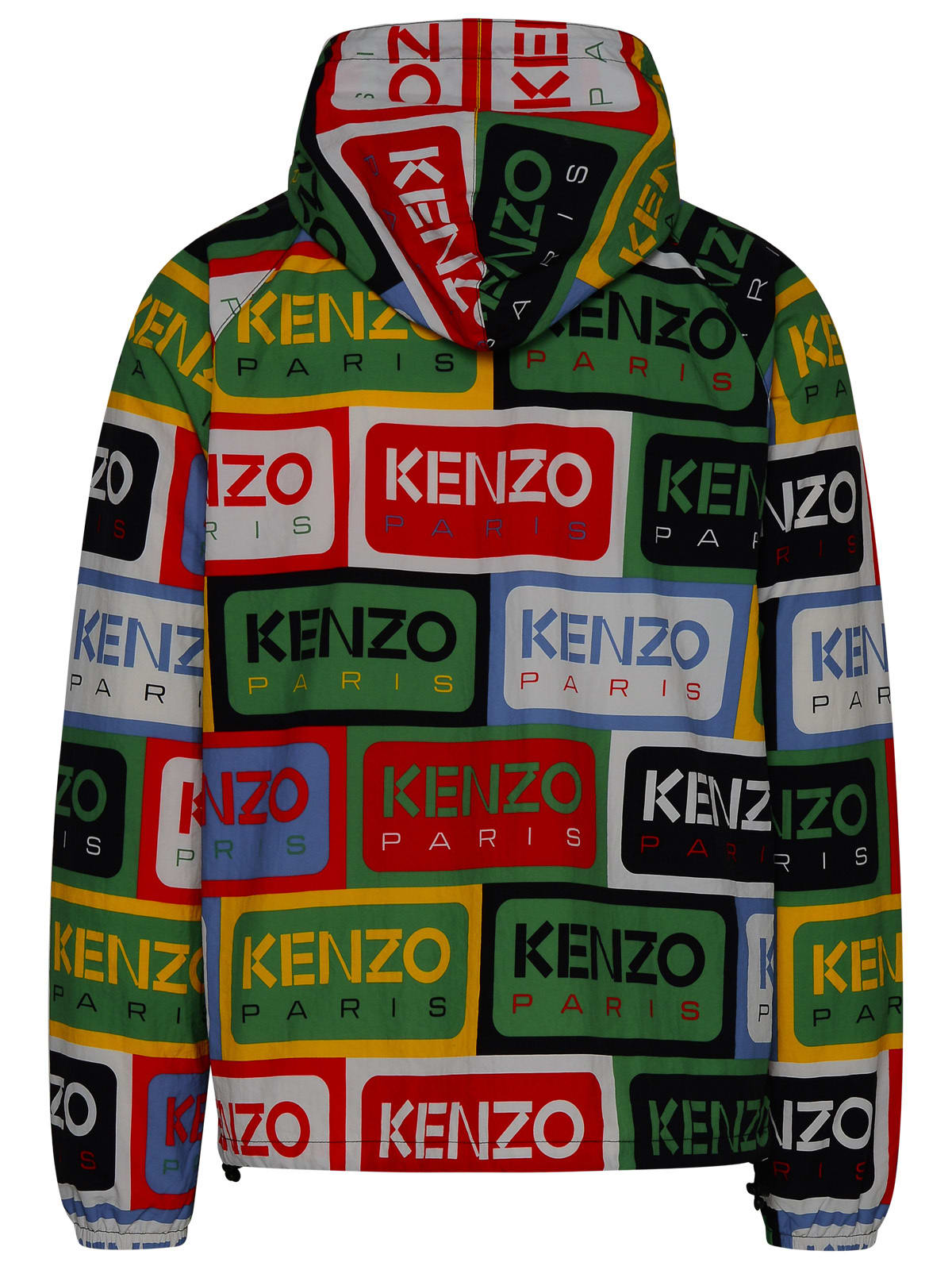 Shop Kenzo Multicolor Nylon Jacket In Multicolour