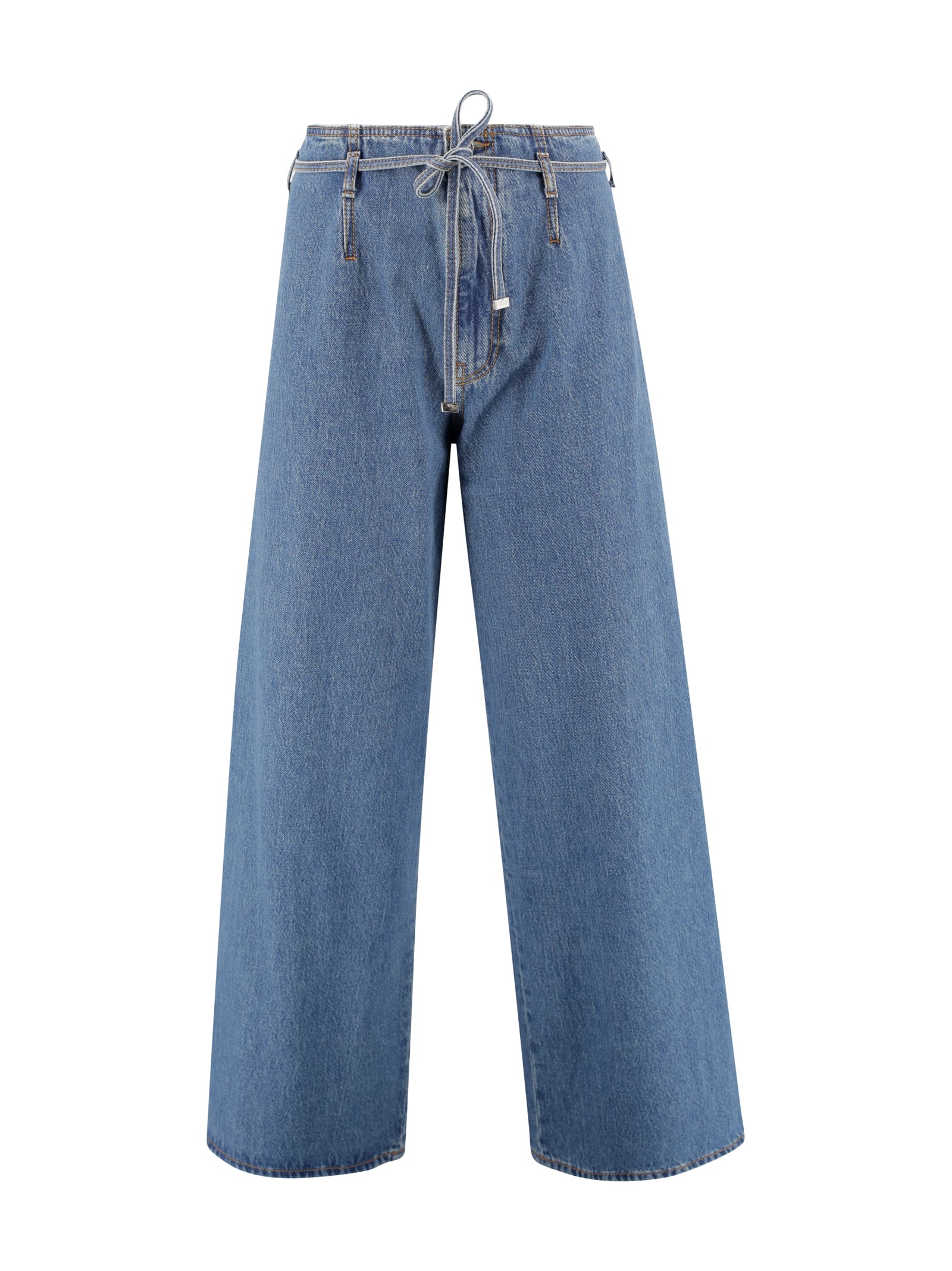ETRO CULOTTE JEANS WITH BELT 