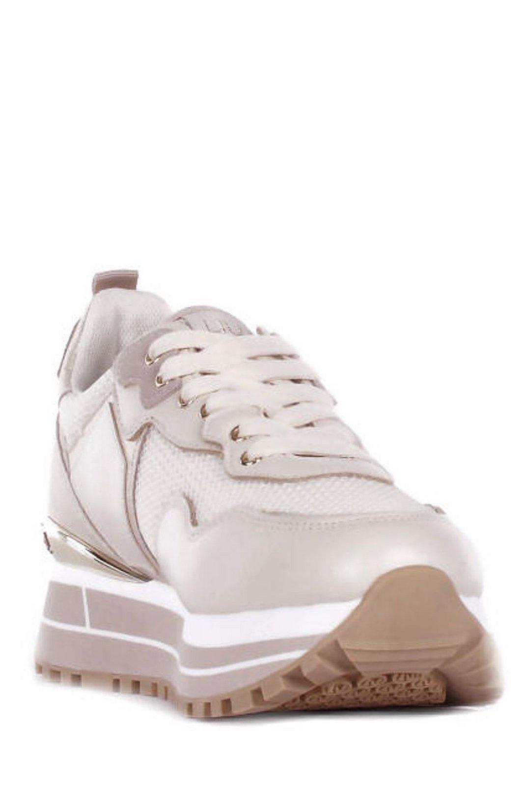 LIU •JO MESH PLATFORM SNEAKERS