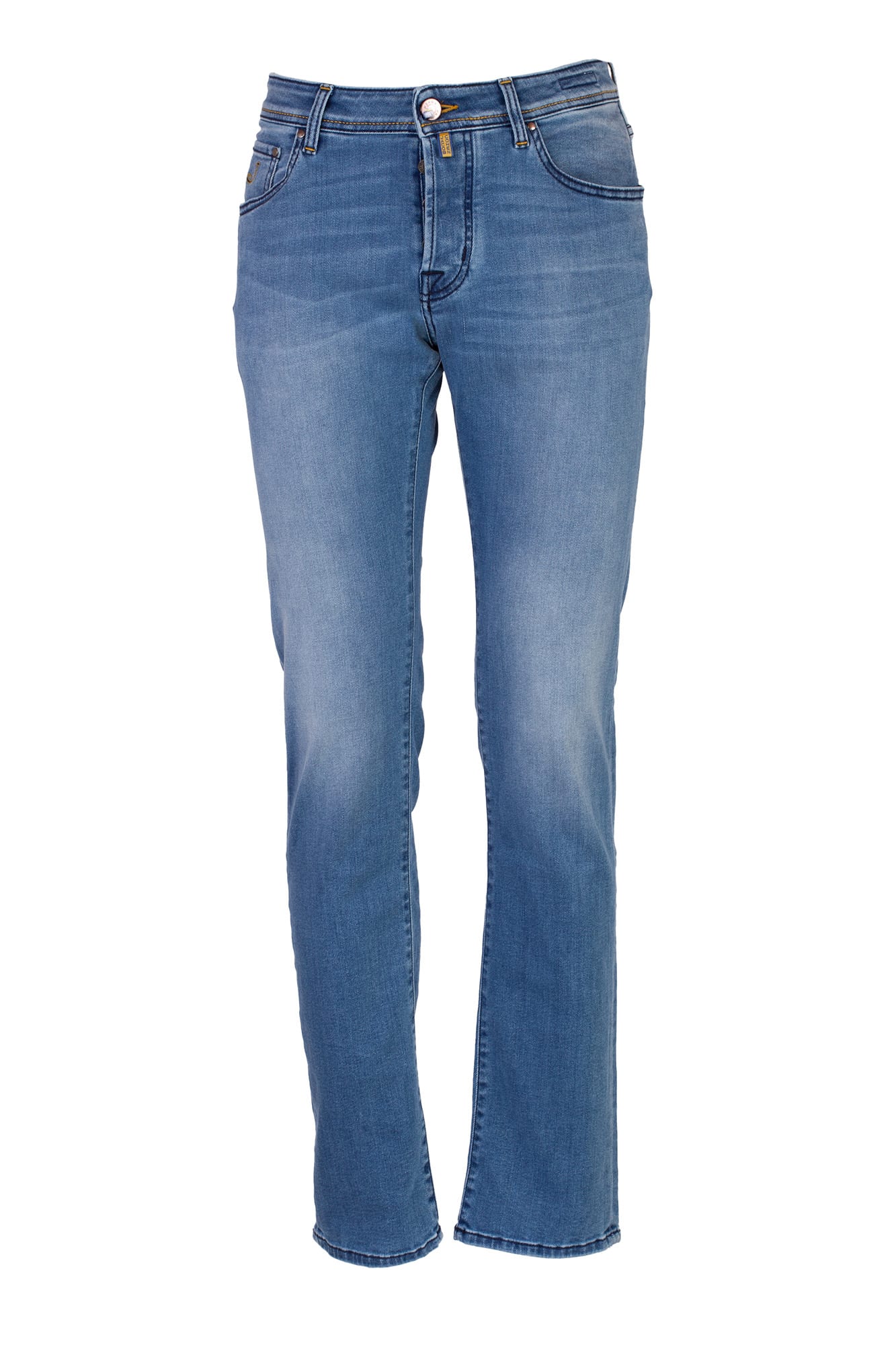 Jacob Cohen Nick Mid-rise Slim-fit Jeans In Denim