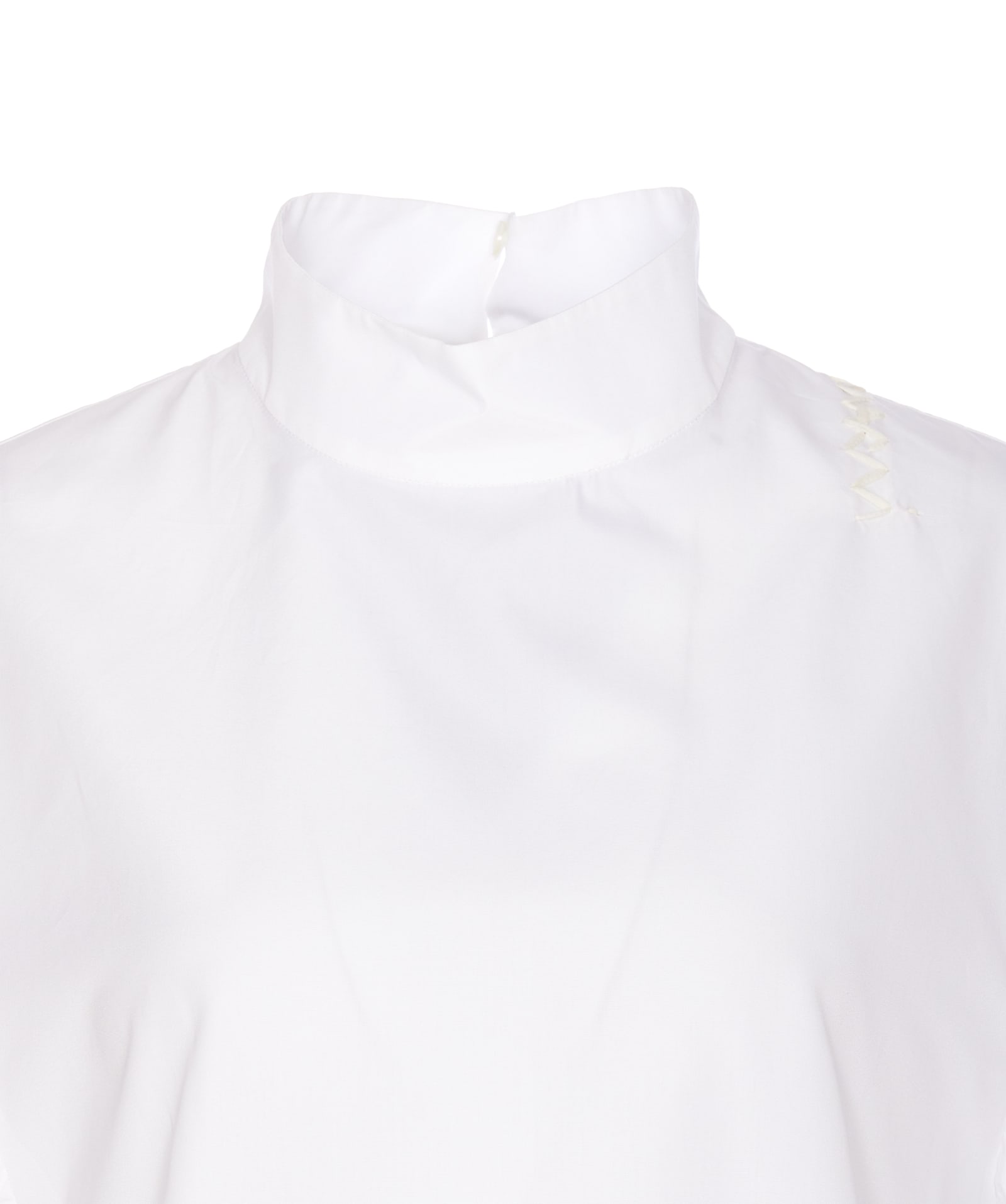 Shop Marni Top In White