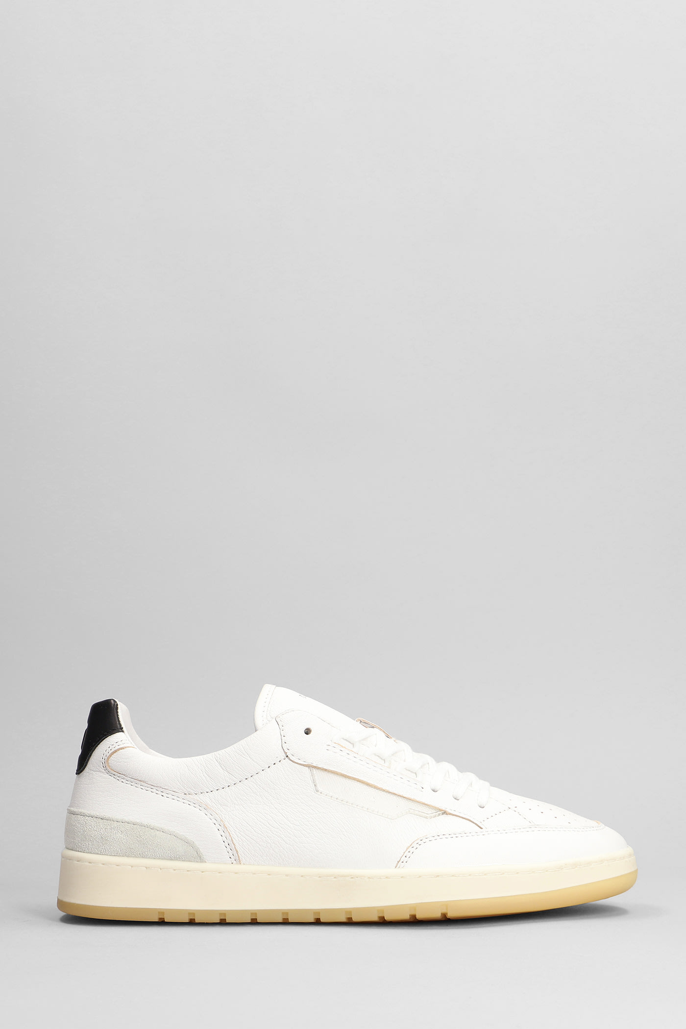 D.A.T.E. Meta Sneakers In White Leather
