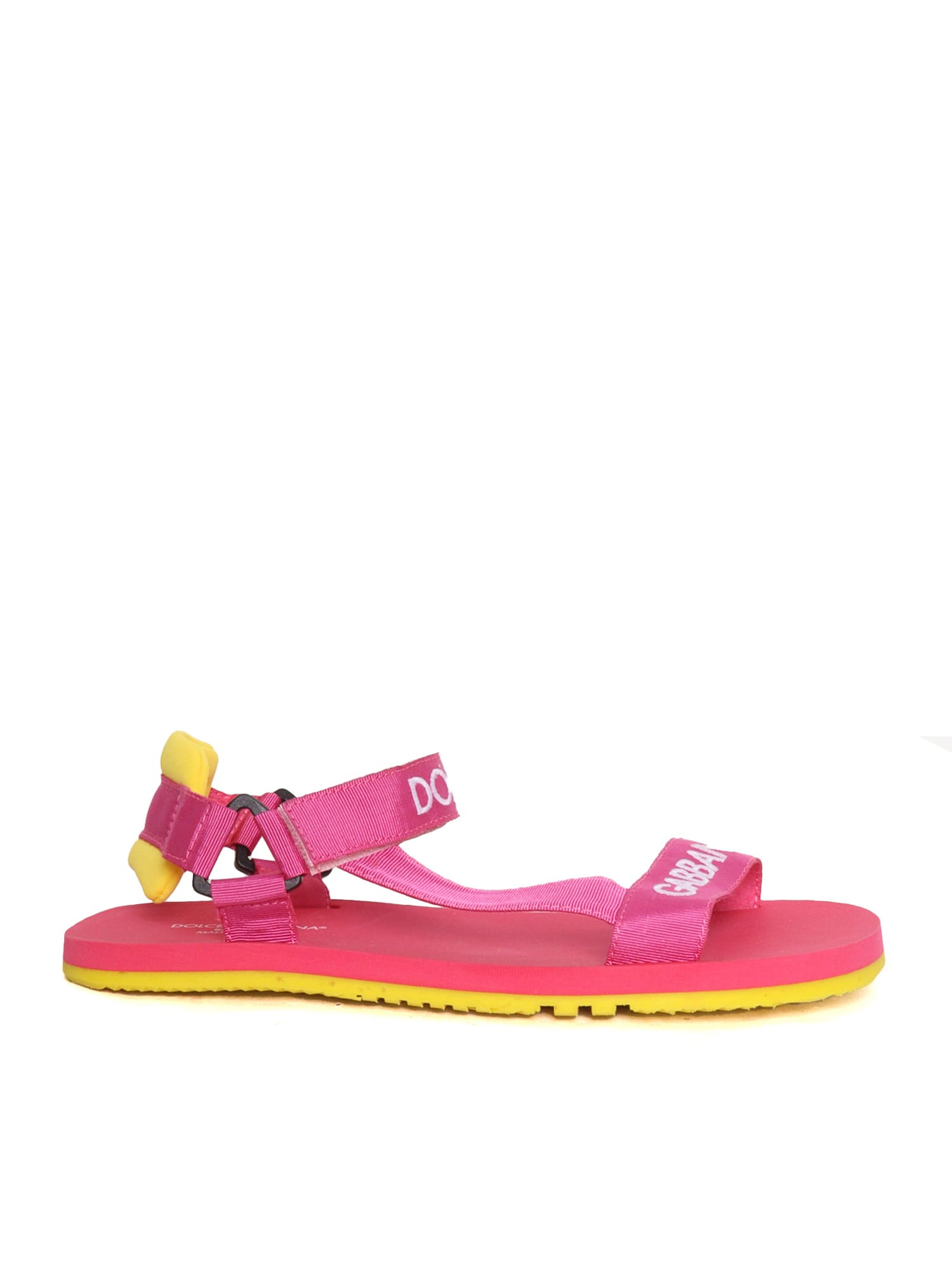 Dolce & Gabbana D & g Junior Pink Sandals
