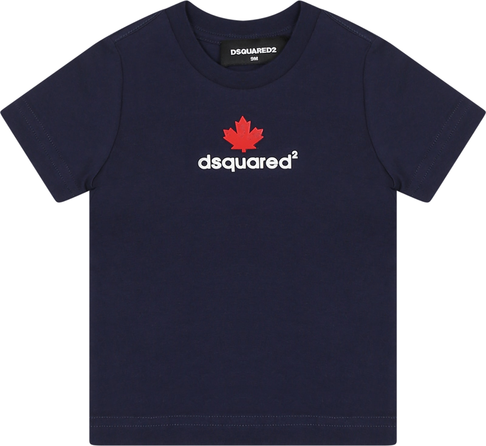 Dsquared2 Blue T-shirt For Baby Kids With Logo