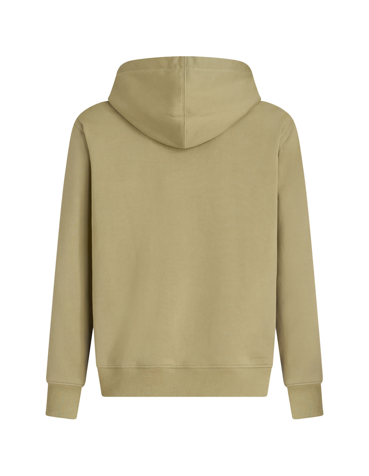 Shop Etro Olive Green Hoodie With Graphic Print