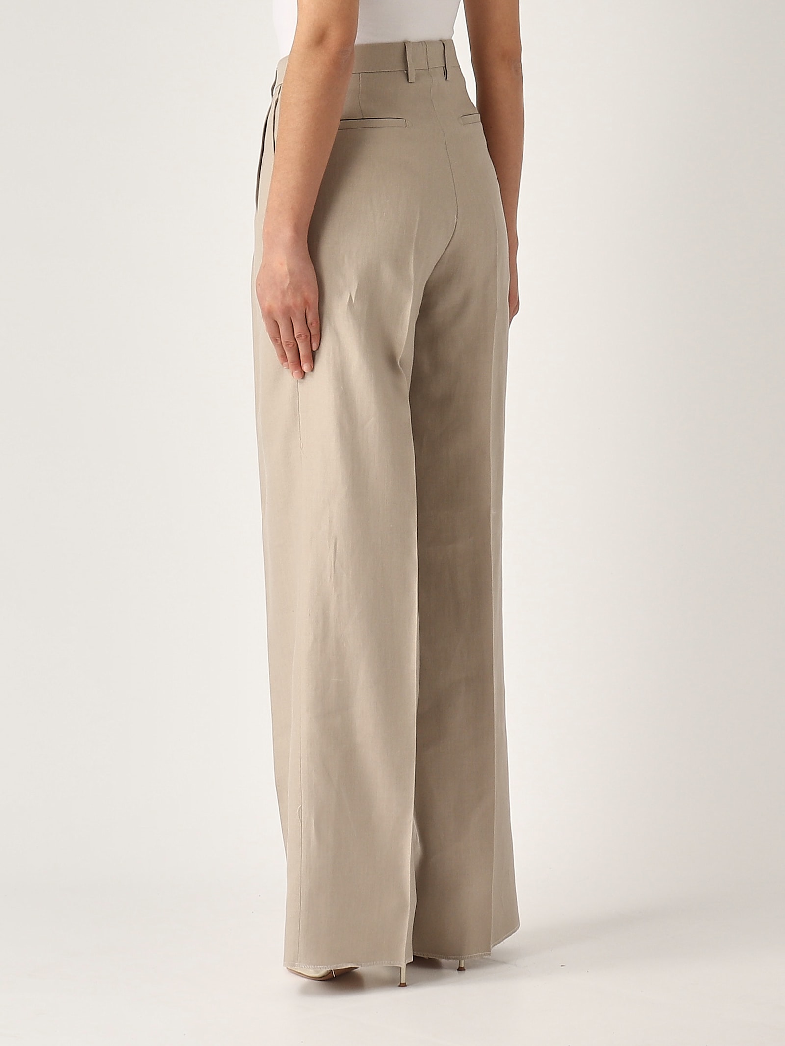 Tagliatore P-ebony Trousers In Neutral