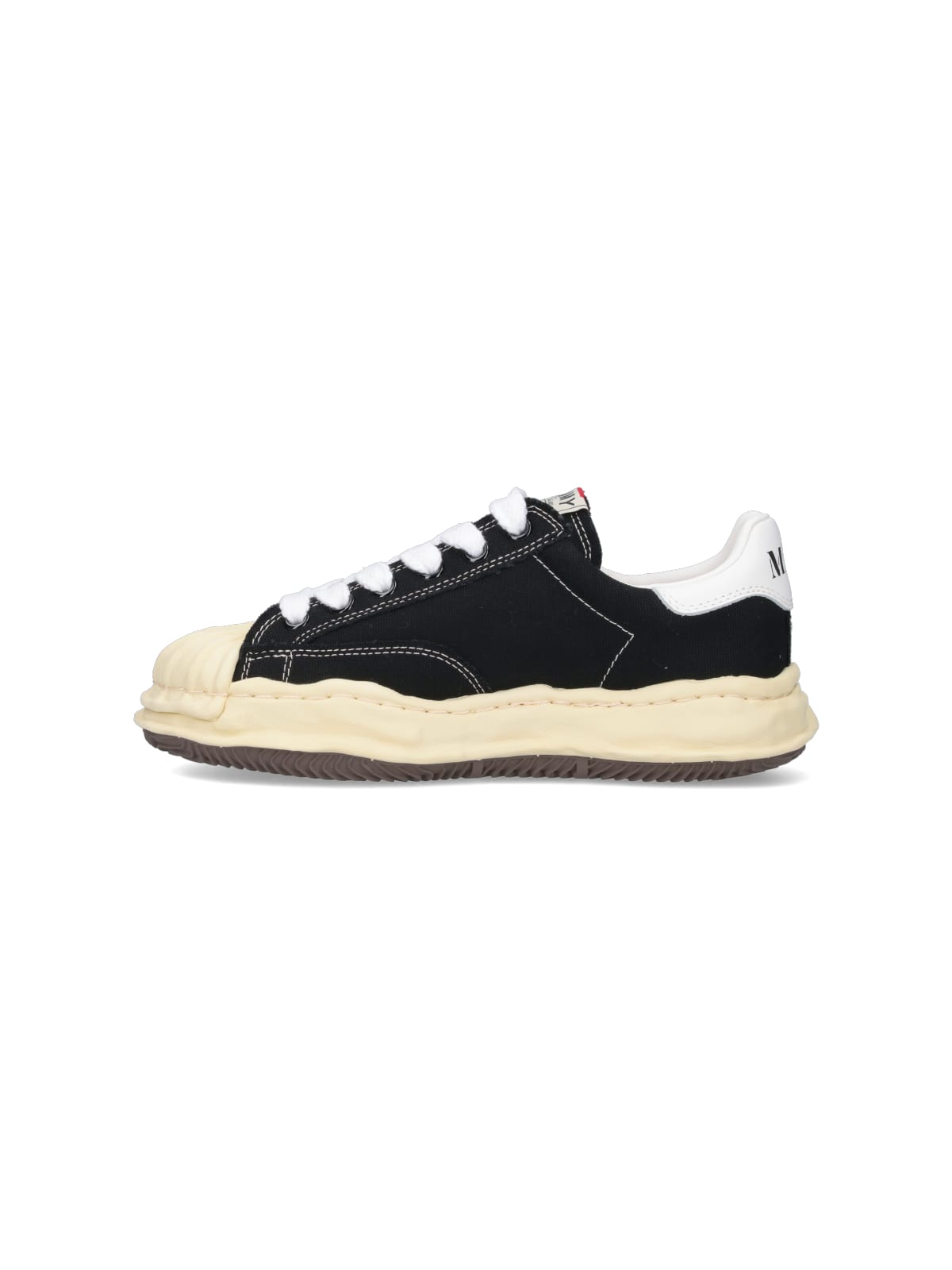 Miharayasuhiro Maison Mihara Yasuhiro Black Canvas Blakey Low Top Sneakers