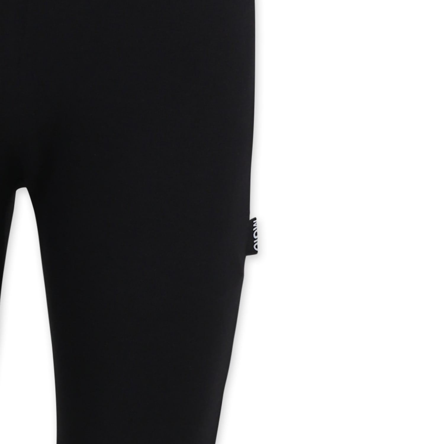 Molo Black Jumpsuit For Girl In Black