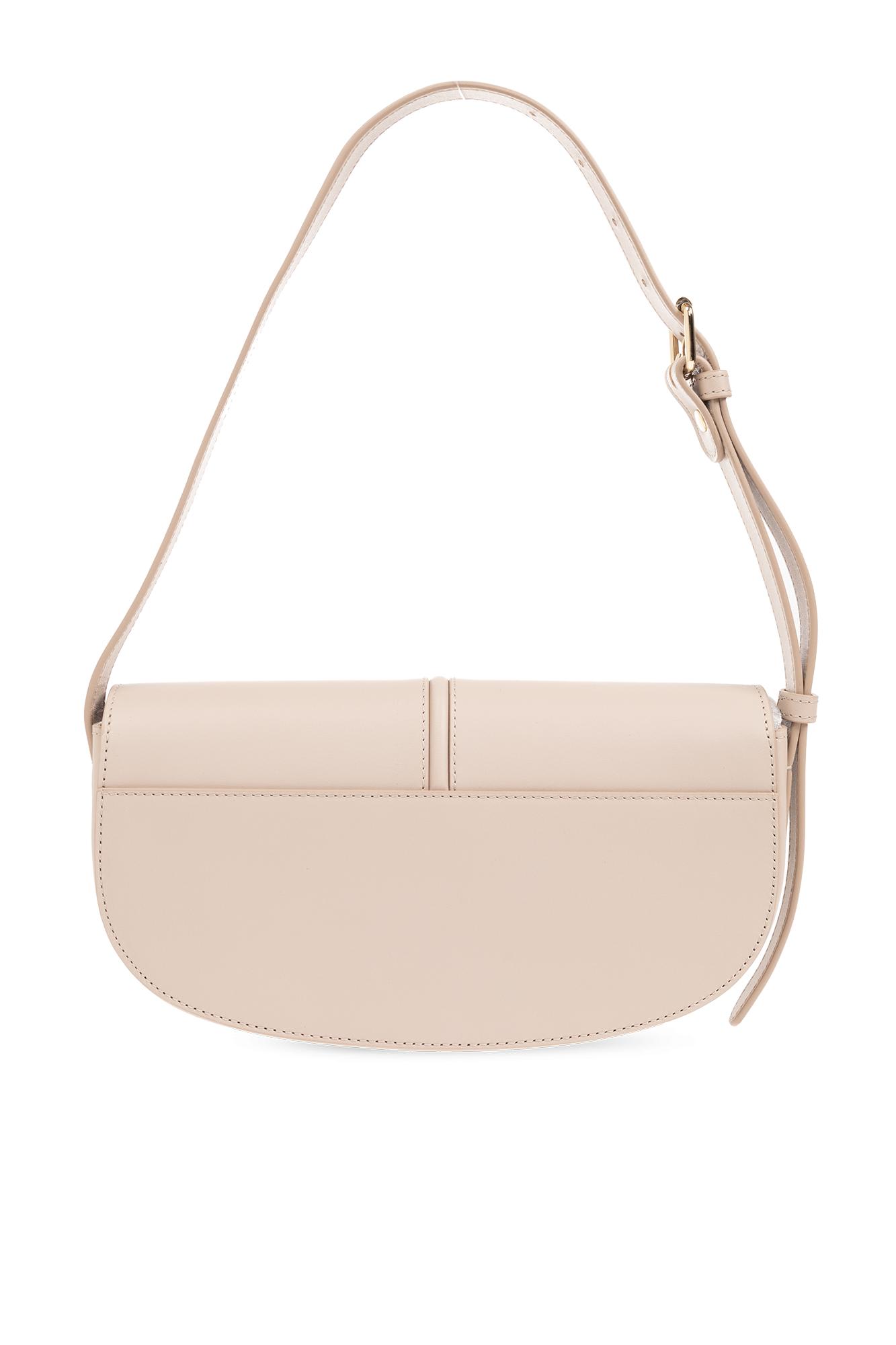 Shop Apc A.p.c. Betty Shoulder Bag In Grey