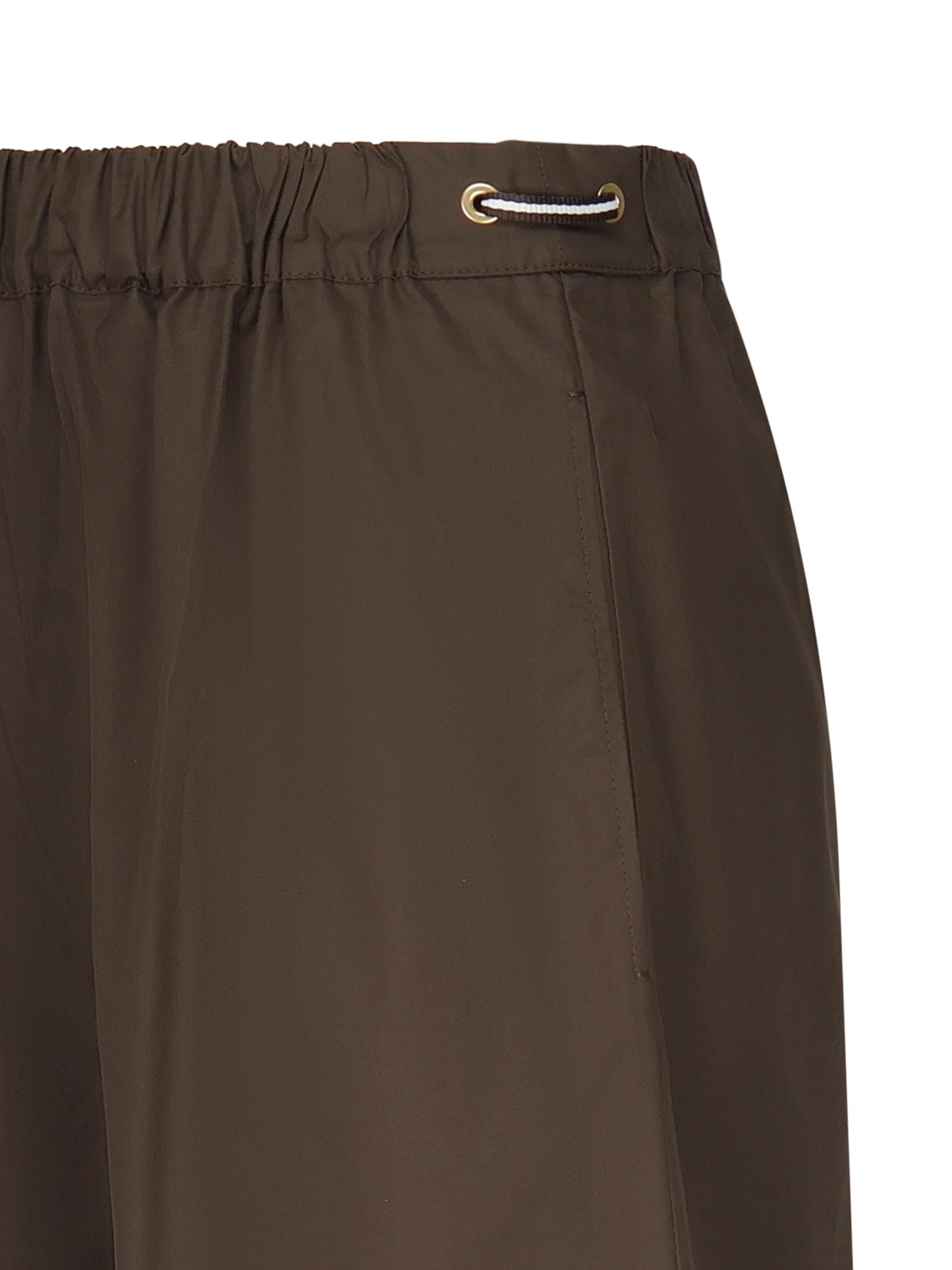 Max Mara Haway High-rise Pleat Shorts With Elasticated Waistband