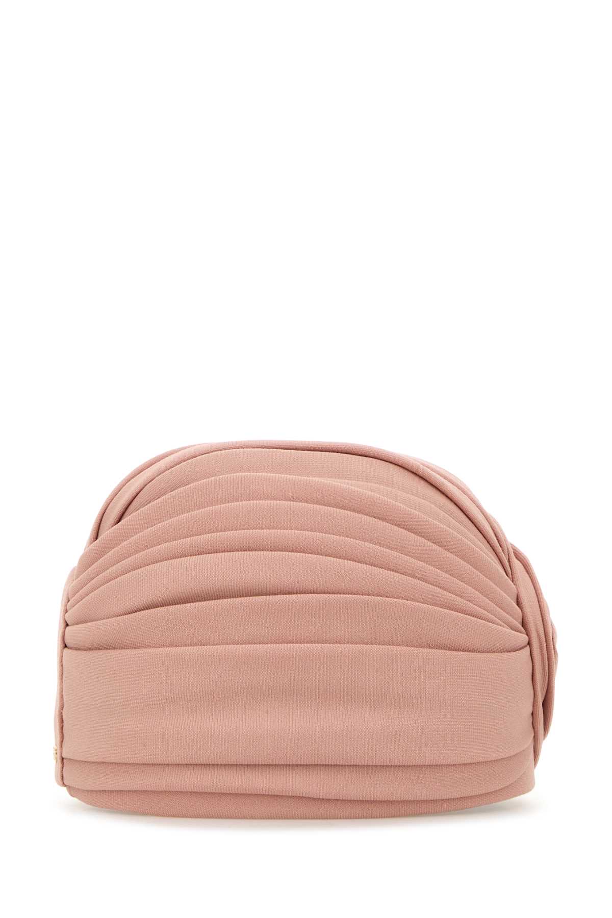 Valentino Rigid Wool-blend Turban In Rosemistoro
