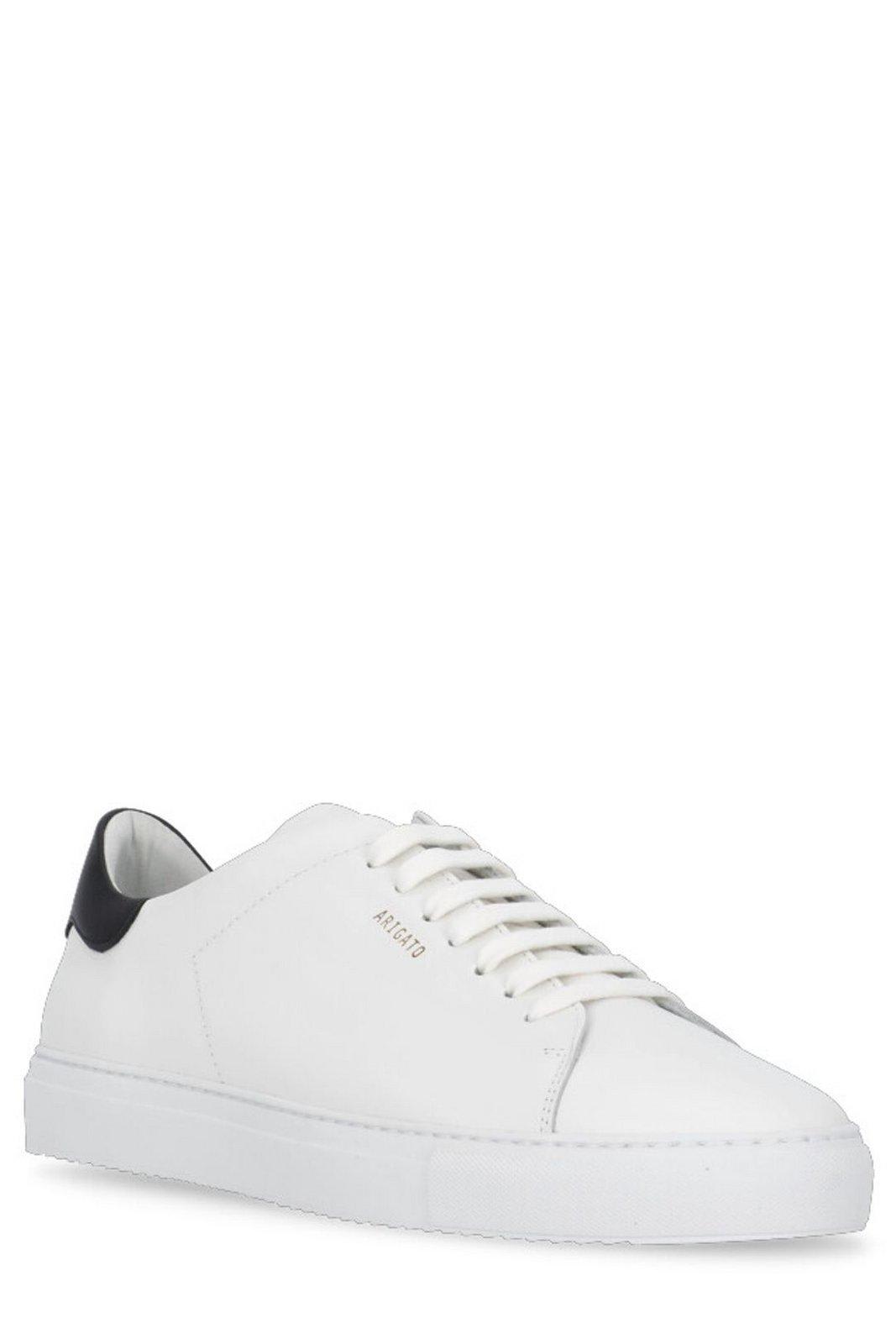 Shop Axel Arigato Clean 90 Low-top Sneakers In White