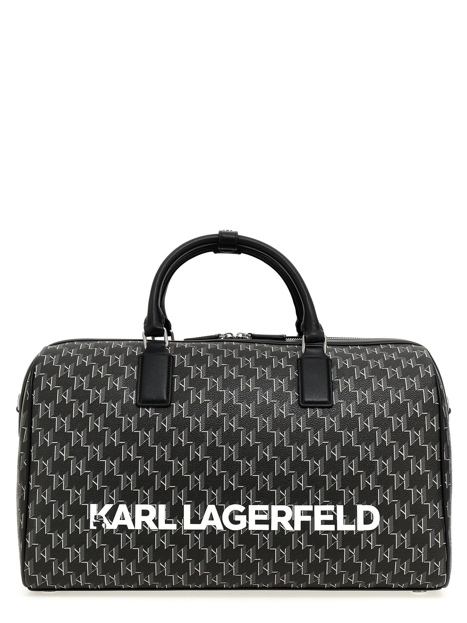Karl Lagerfeld All-Over logo-print Trolley - Black