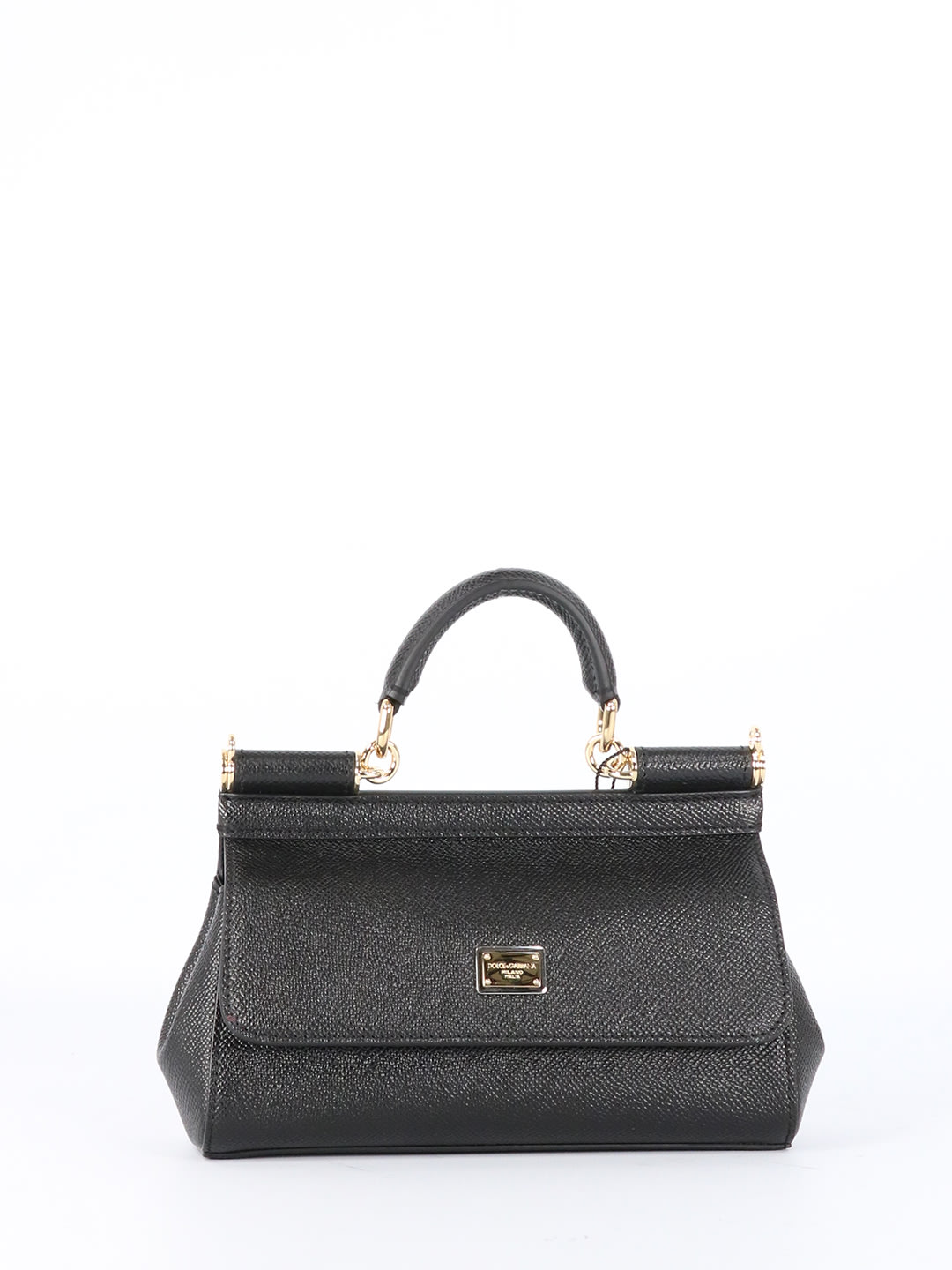 Dolce & Gabbana Black Small Sicily Bag