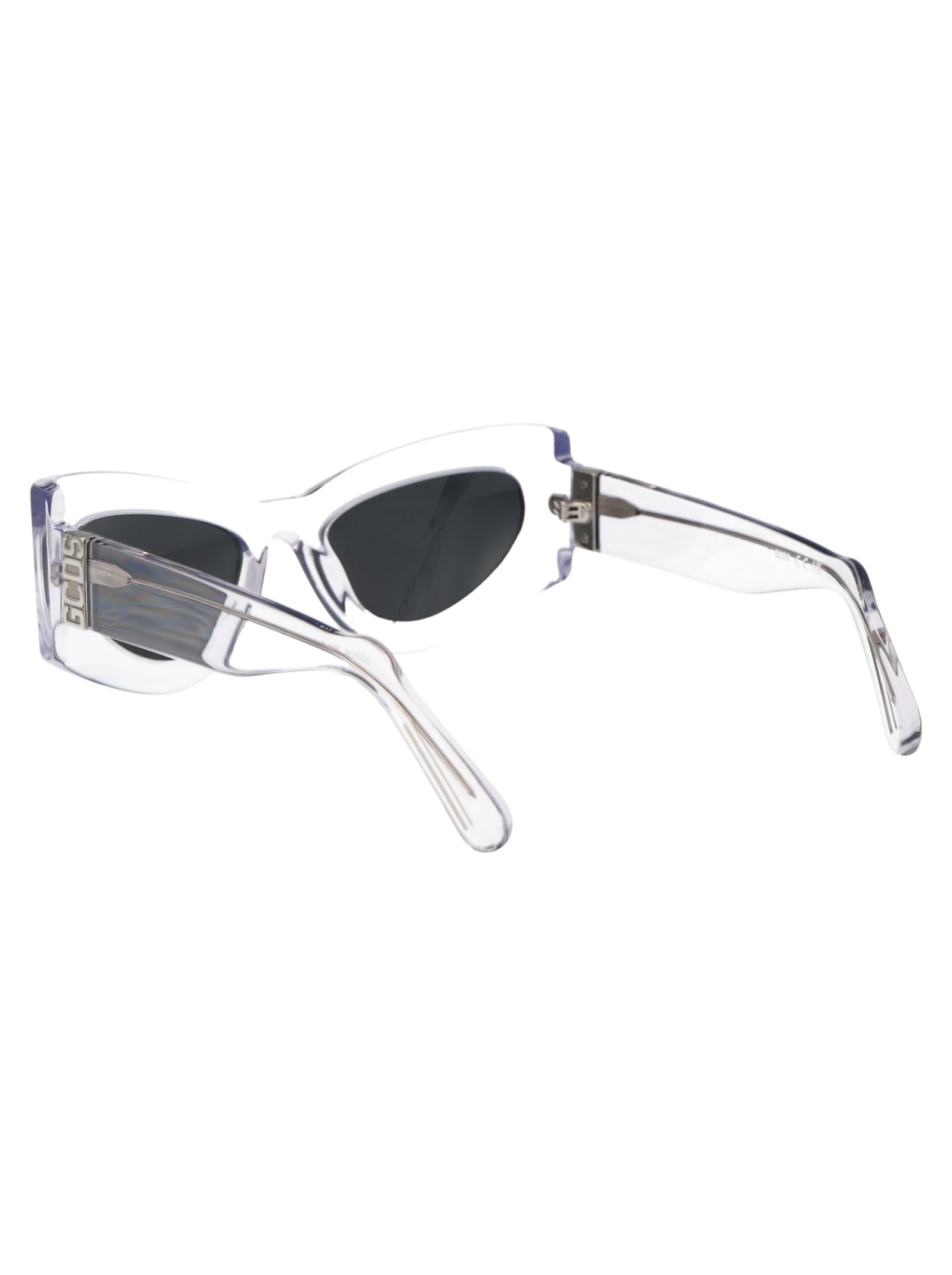 Shop Gcds Gd0036 Sunglasses In 26c Crystal