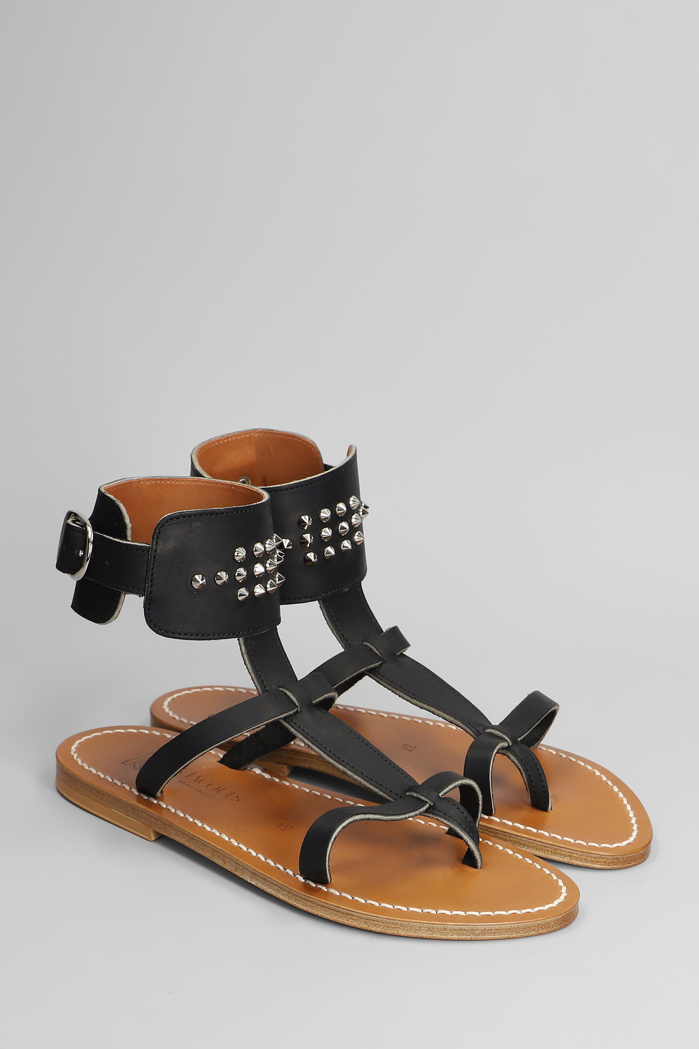 Kjacques Sandali Bassi K. Jacques Donna Colore Nero In Black
