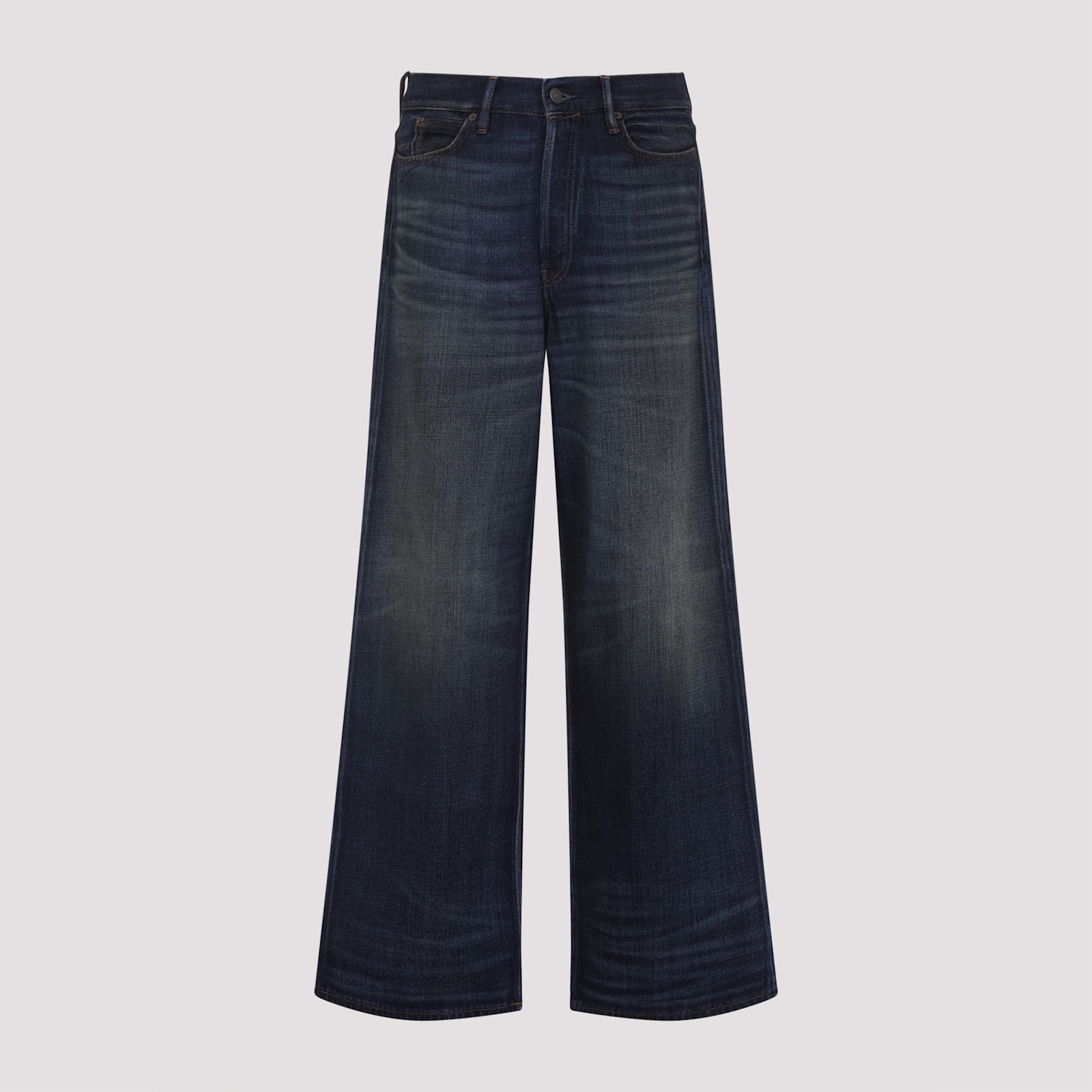 Acne Studios Yoyogi Washed-out Jeans In Blue