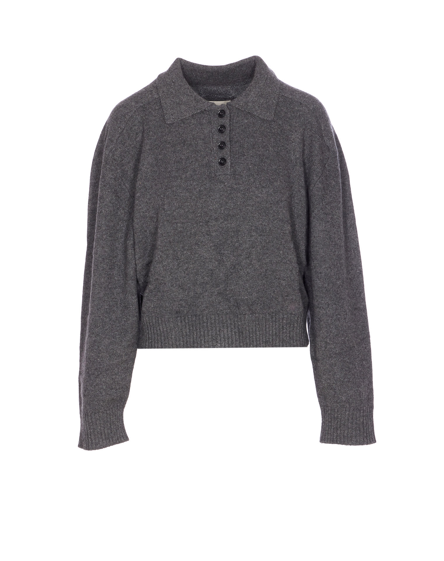Loulou Studio Homere Lds Sweater In Gray