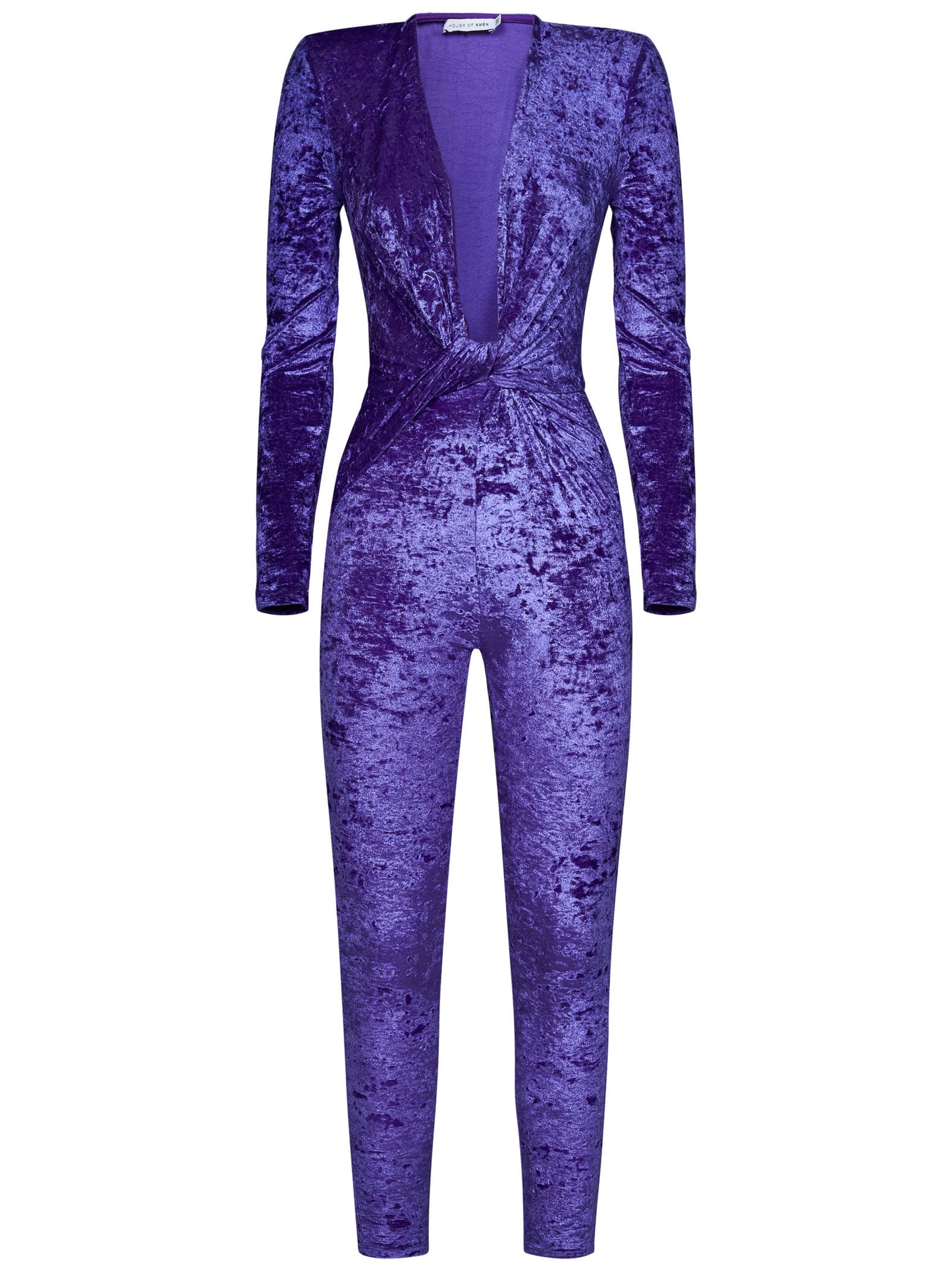 Shop Amen Jumpsuit In Purple