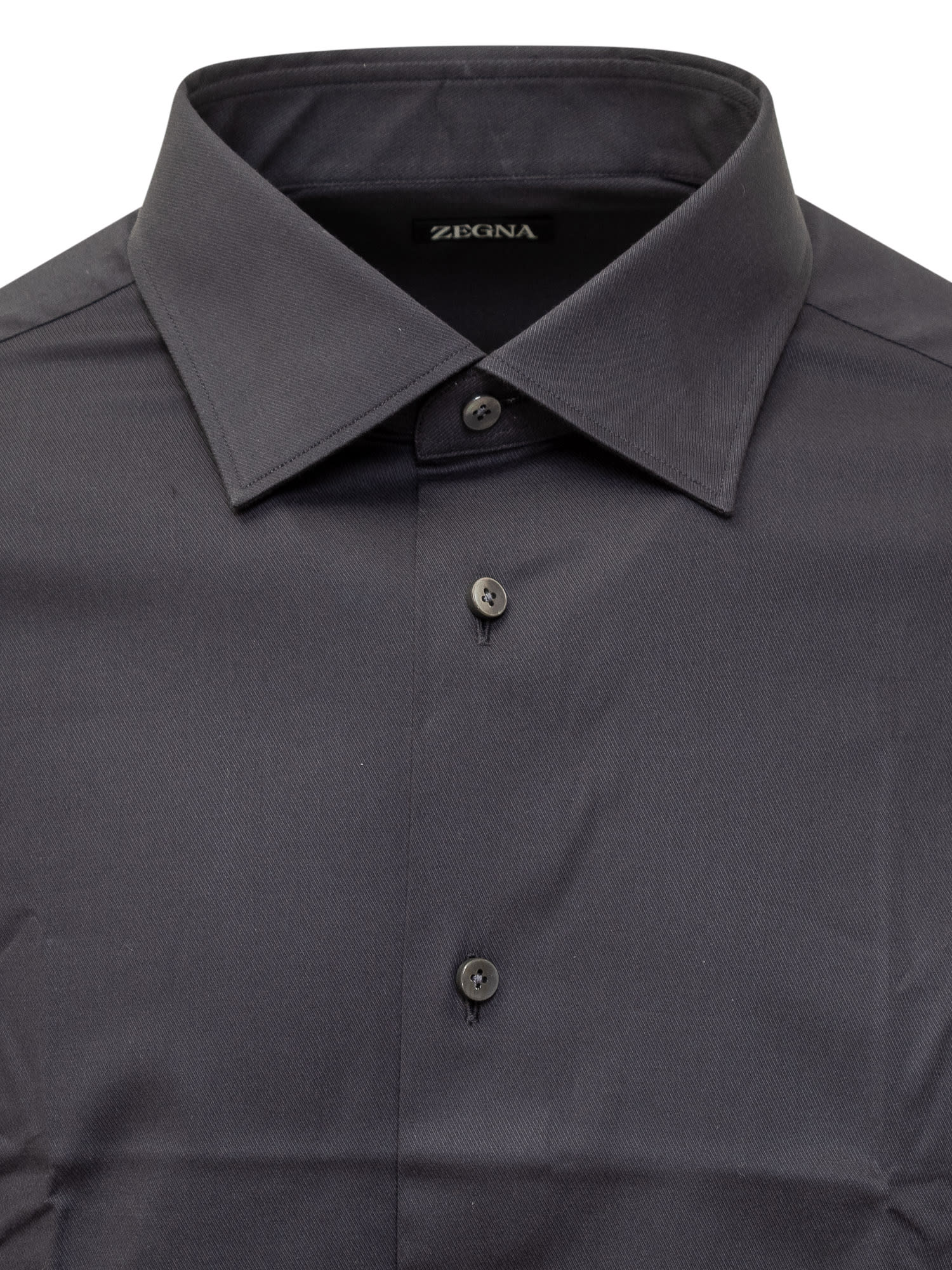 Shop Zegna Shirt In Black