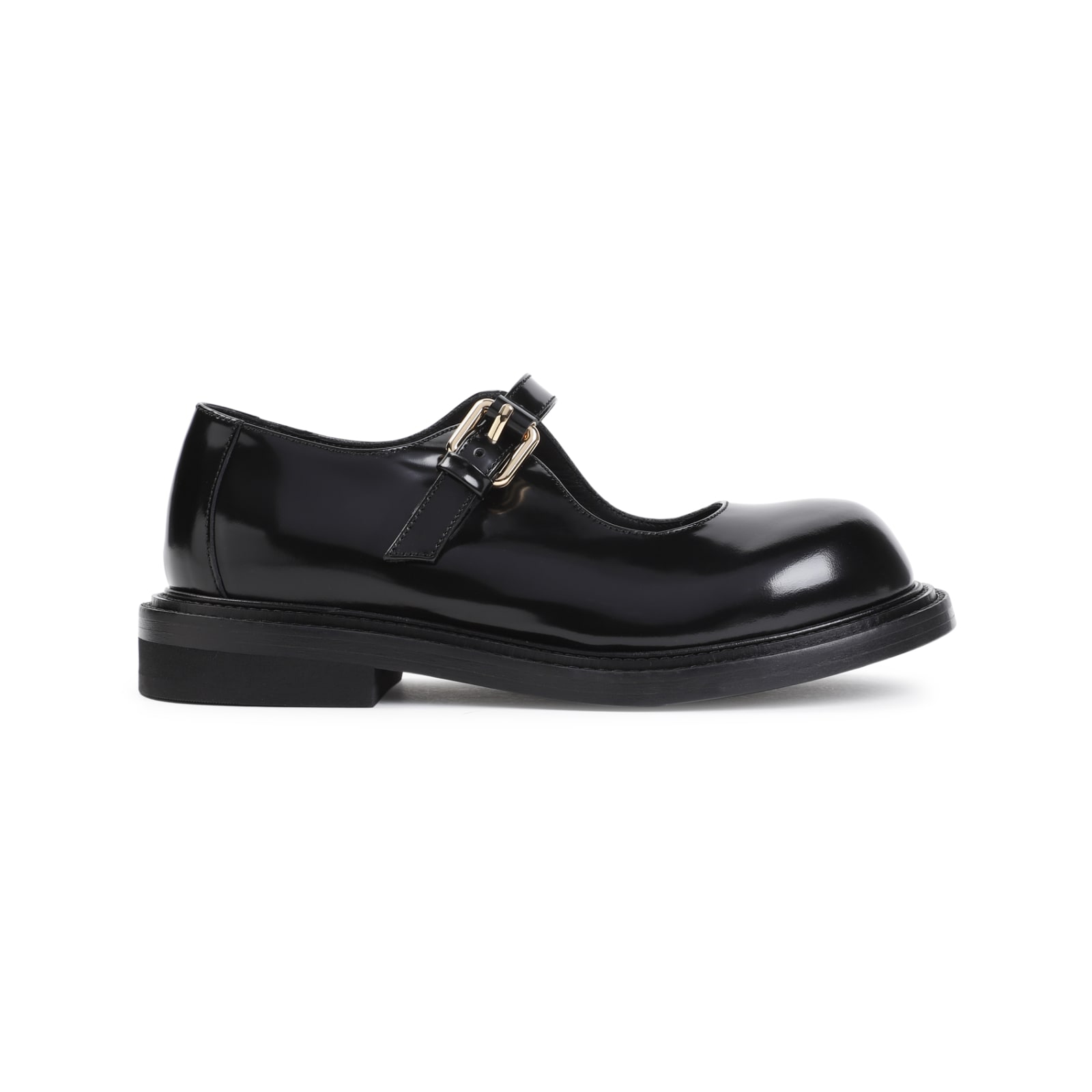 Shop Moschino Loafer In Nero