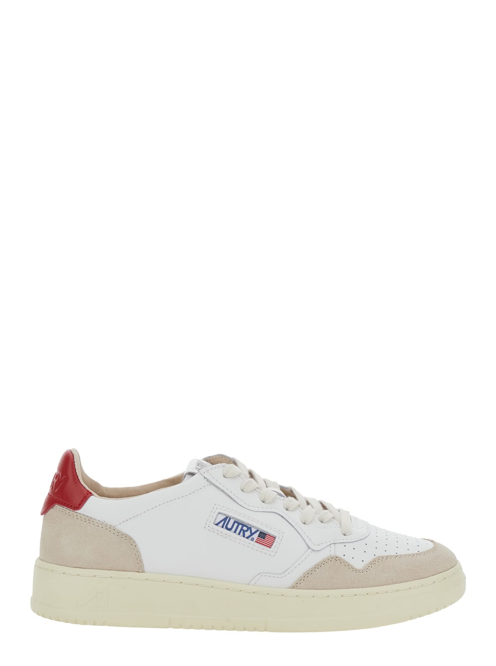 Autry Low Medalist Sneakers In White