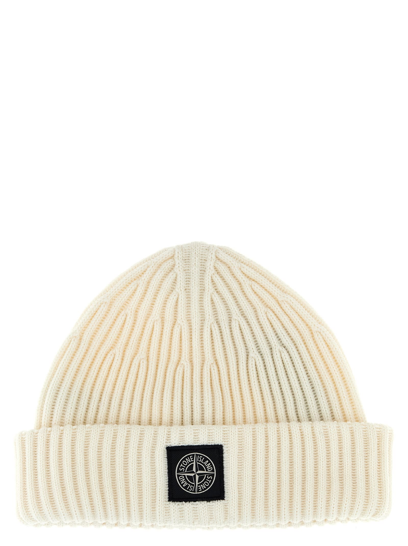 Shop Stone Island Fisherman Cap In White