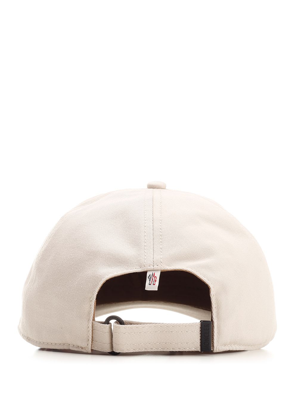 Shop Moncler Baseball Cap In Beige