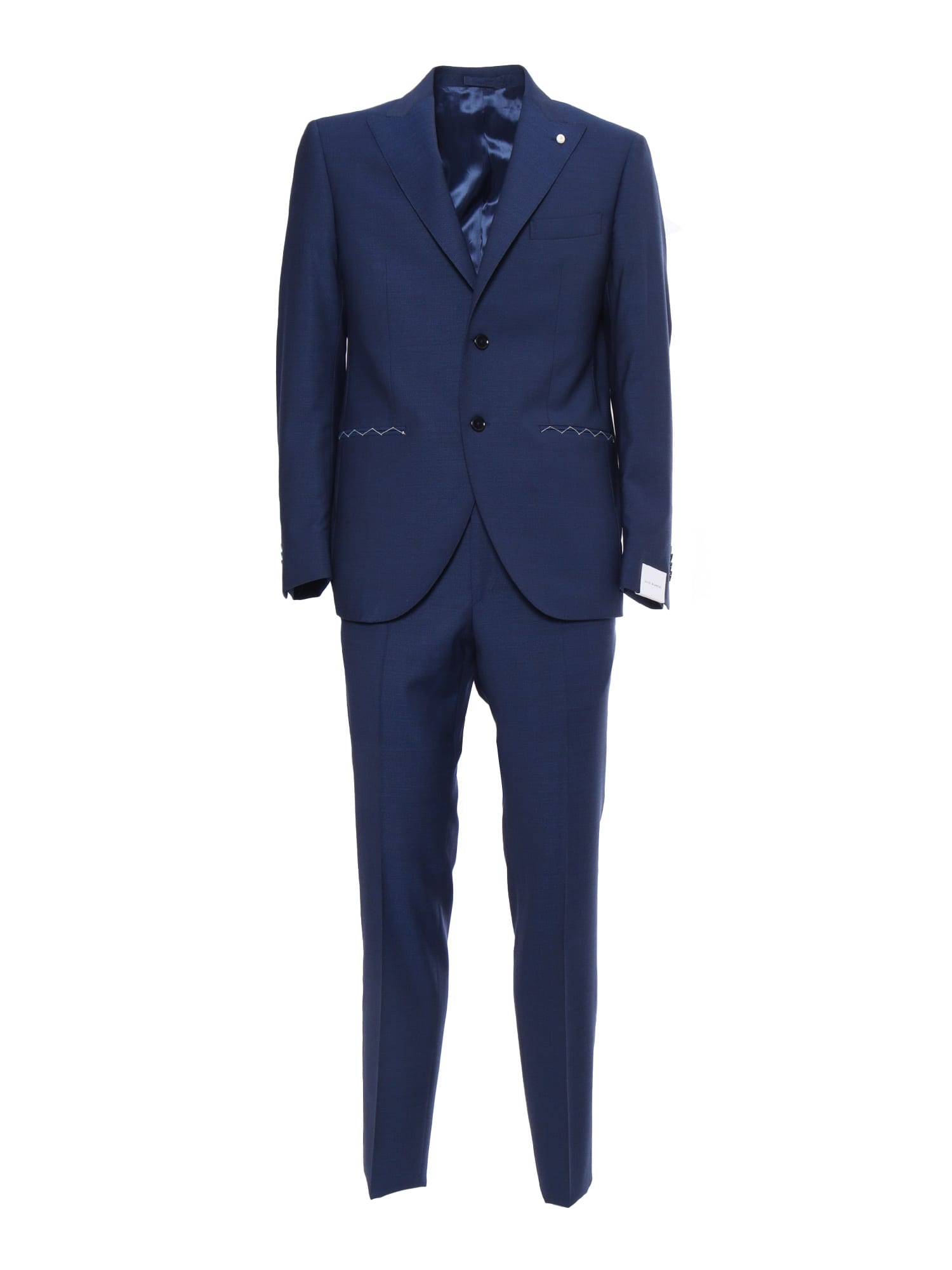 Bright Blue Suit