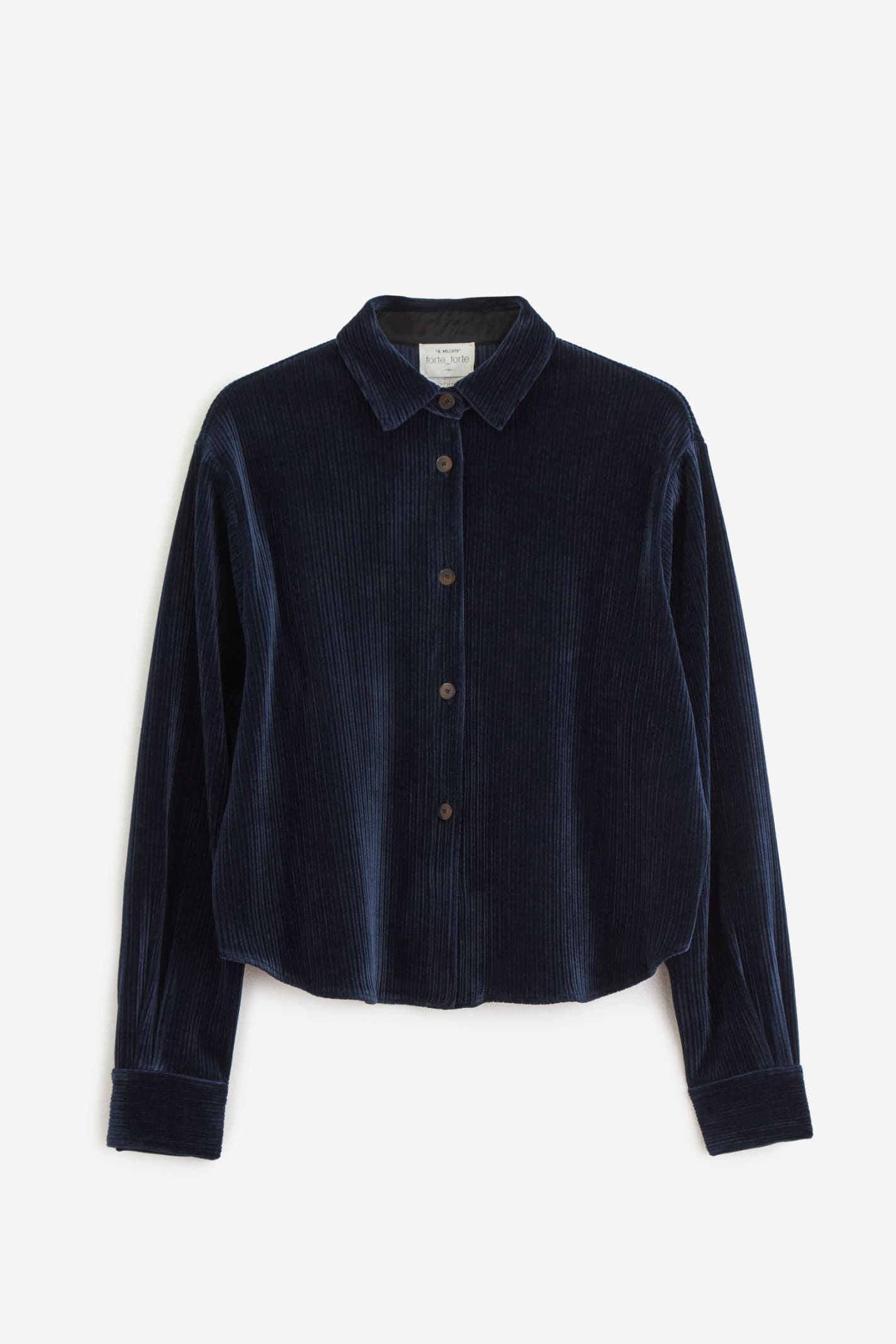 Shop Forte Forte Shirt In Blue