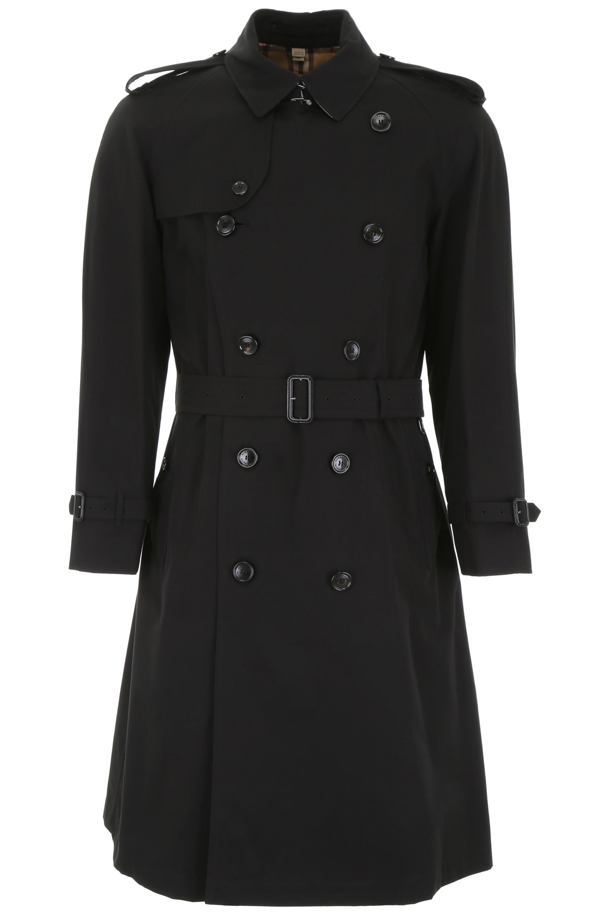 Burberry Burberry Long Westminster Trench Coat - BLACK (Black ...